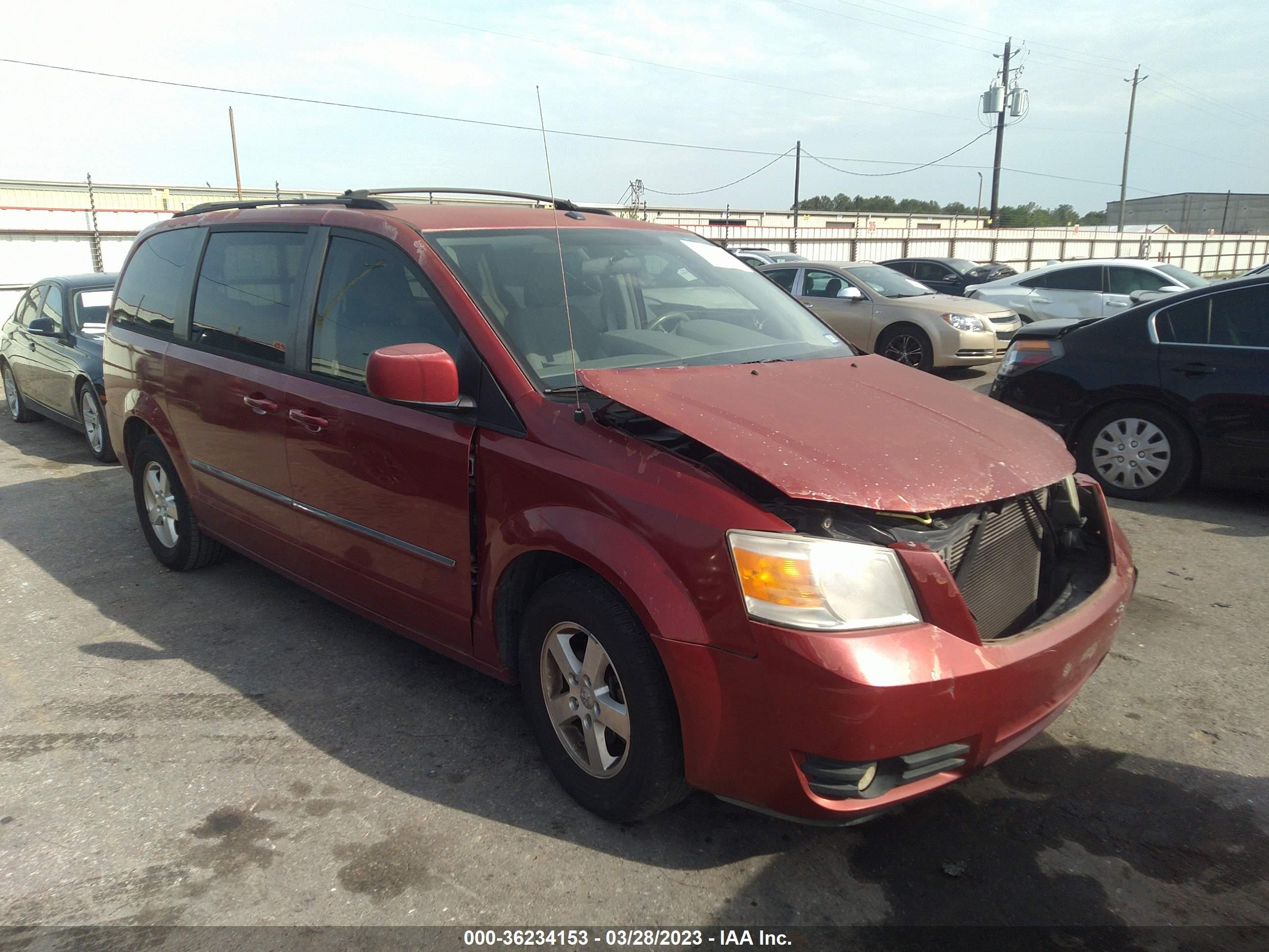 dodge caravan 2008 1d8hn54p48b155029