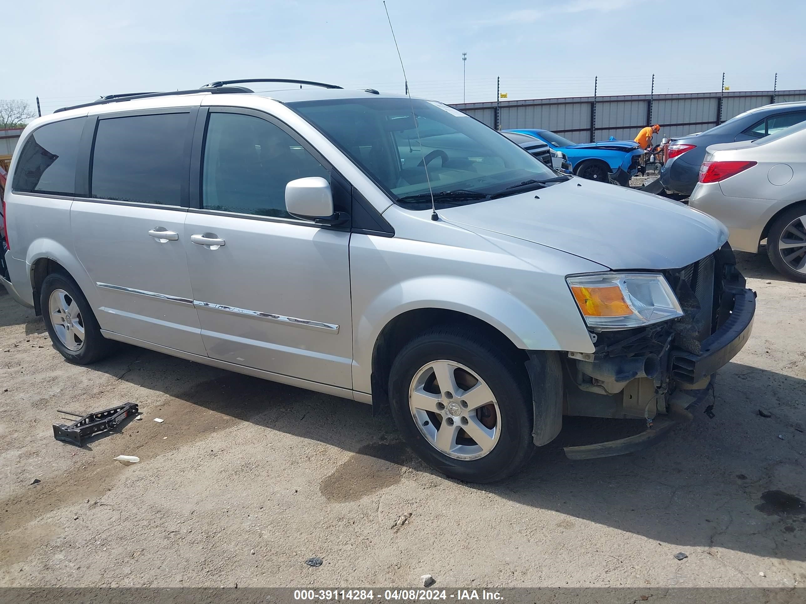 dodge caravan 2008 1d8hn54p48b185518