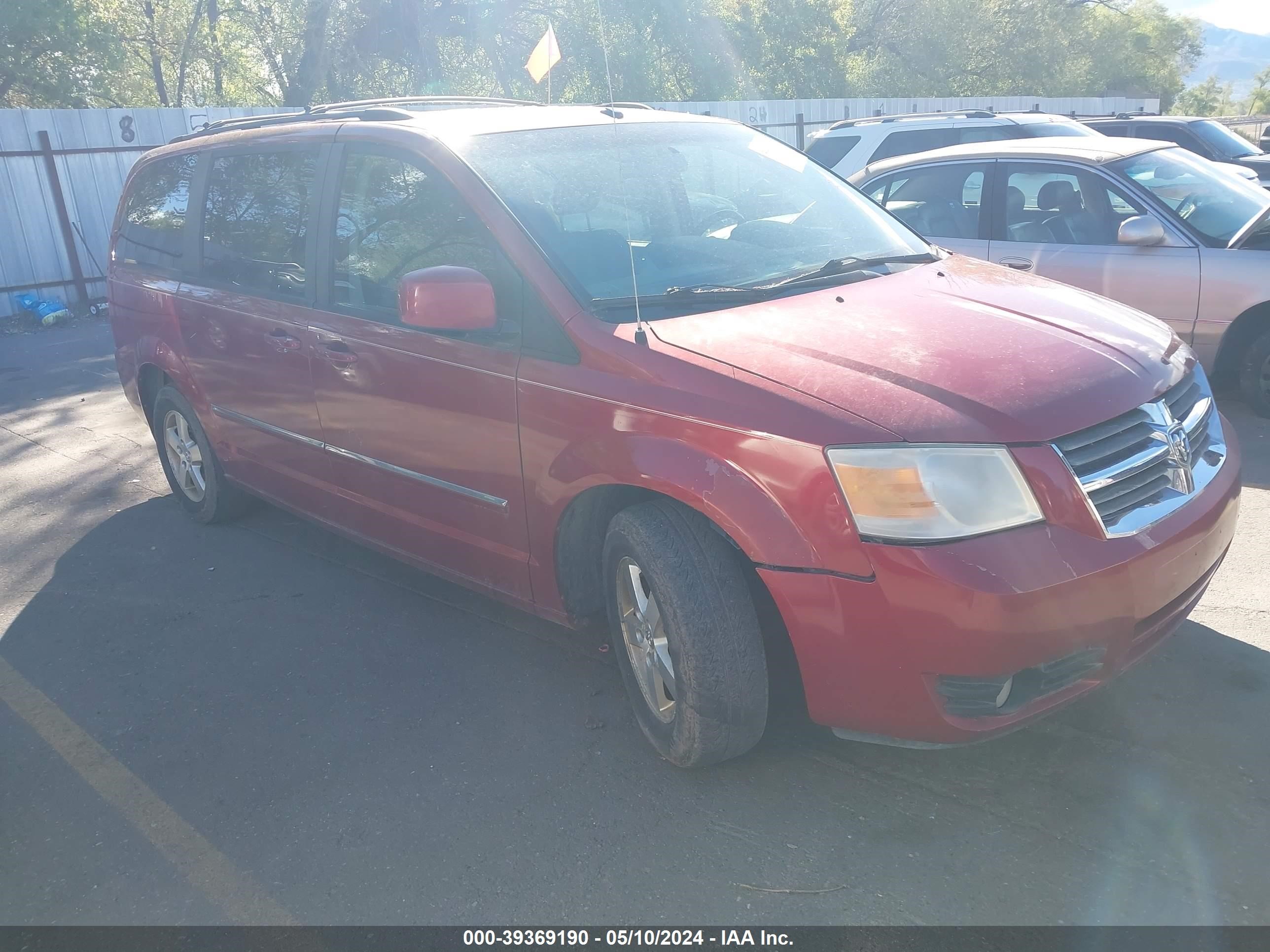 dodge caravan 2008 1d8hn54p58b131368