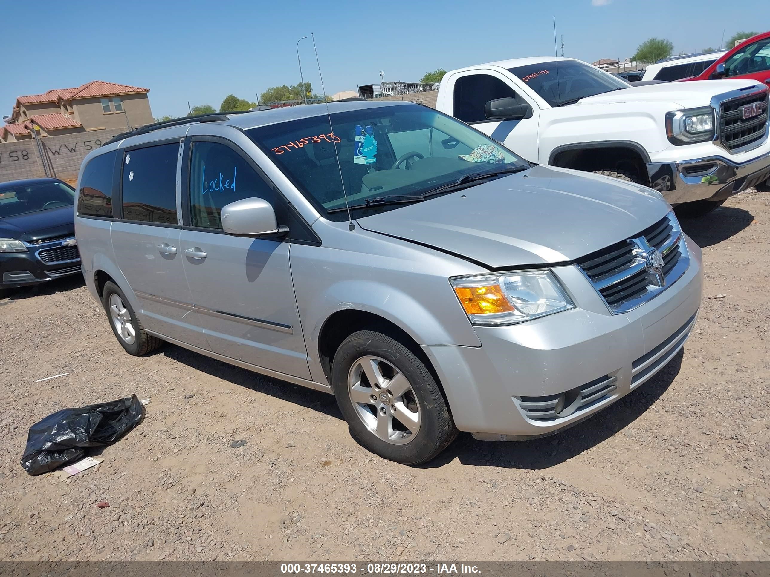 dodge caravan 2008 1d8hn54p88b149217