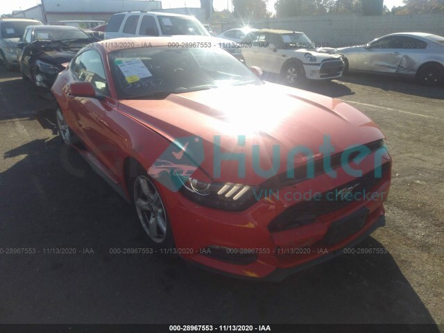 ford mustang 2016 1fa6p8am9g5292062