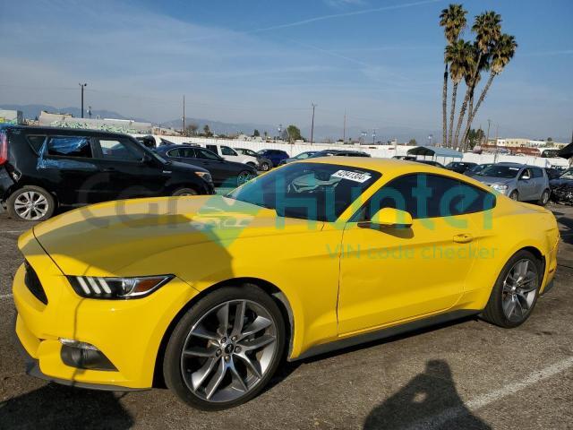 ford mustang 2016 1fa6p8th6g5237939