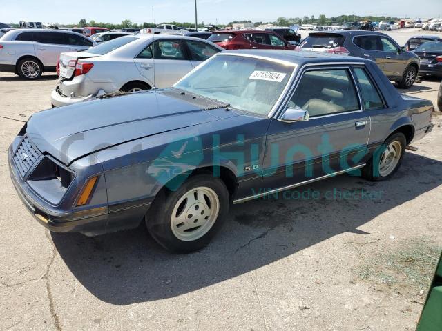 ford mustang 1984 1fabp26m5ef147824
