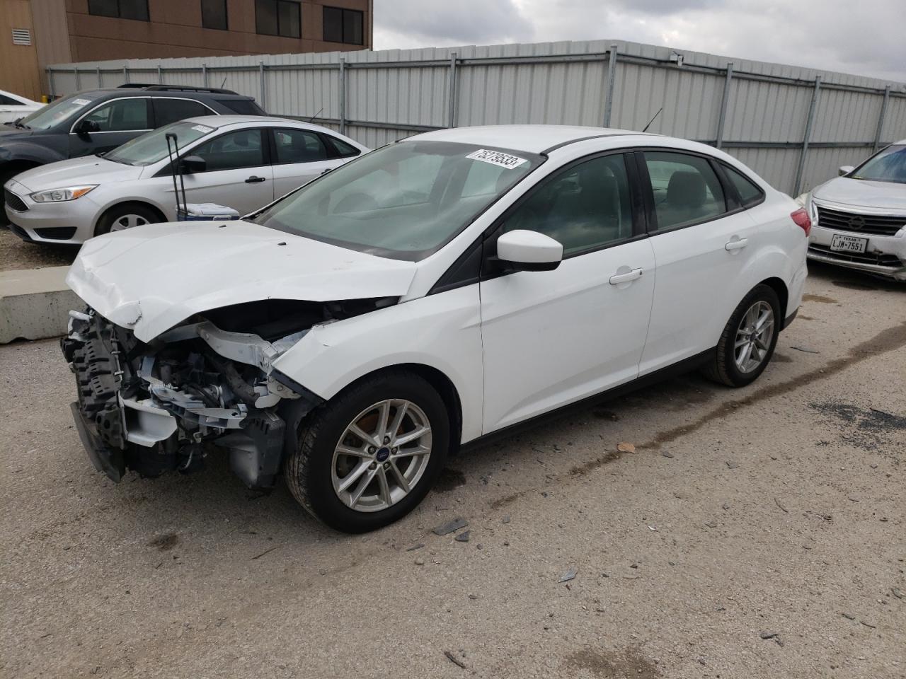 ford focus 2018 1fadp3f21jl225296