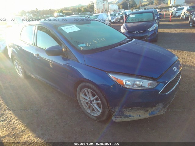 ford focus 2018 1fadp3f22jl272885