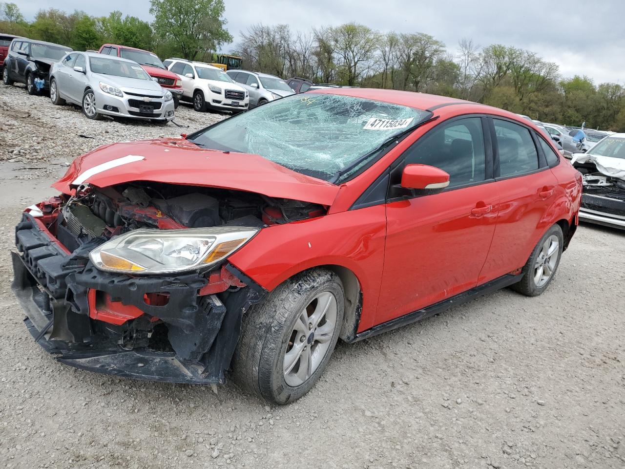 ford focus 2014 1fadp3f25el321907