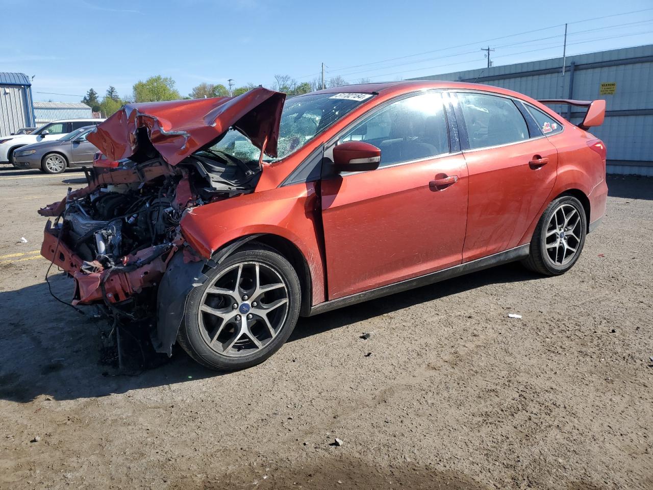 ford focus 2018 1fadp3h20jl237890