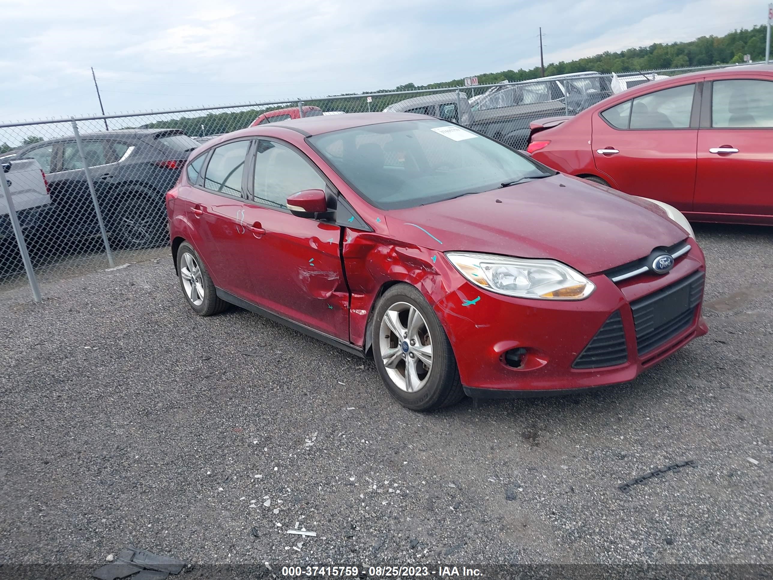 ford focus 2013 1fadp3k20dl258929