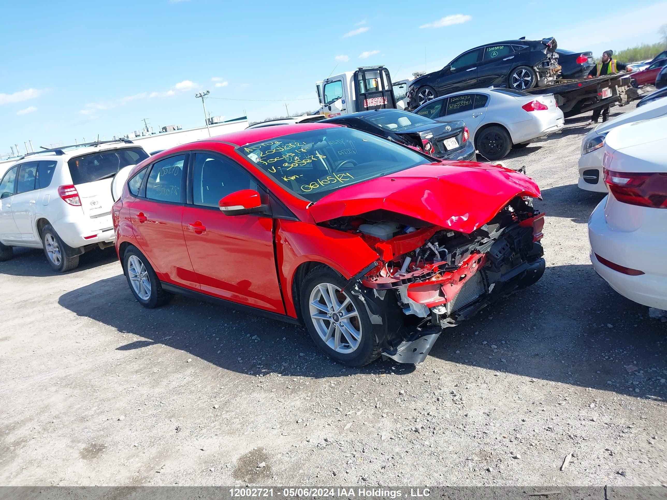 ford focus 2017 1fadp3k28hl305078