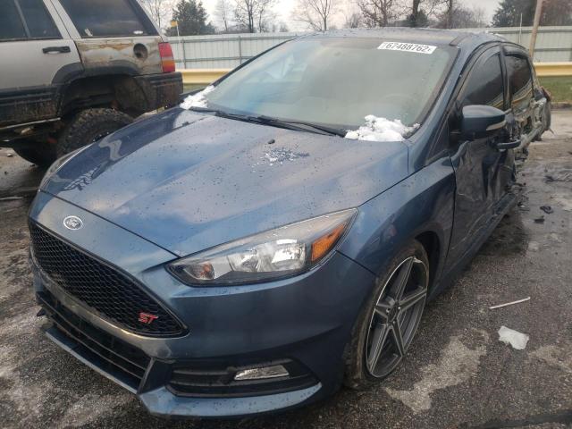 ford focus st 2018 1fadp3l90jl213495