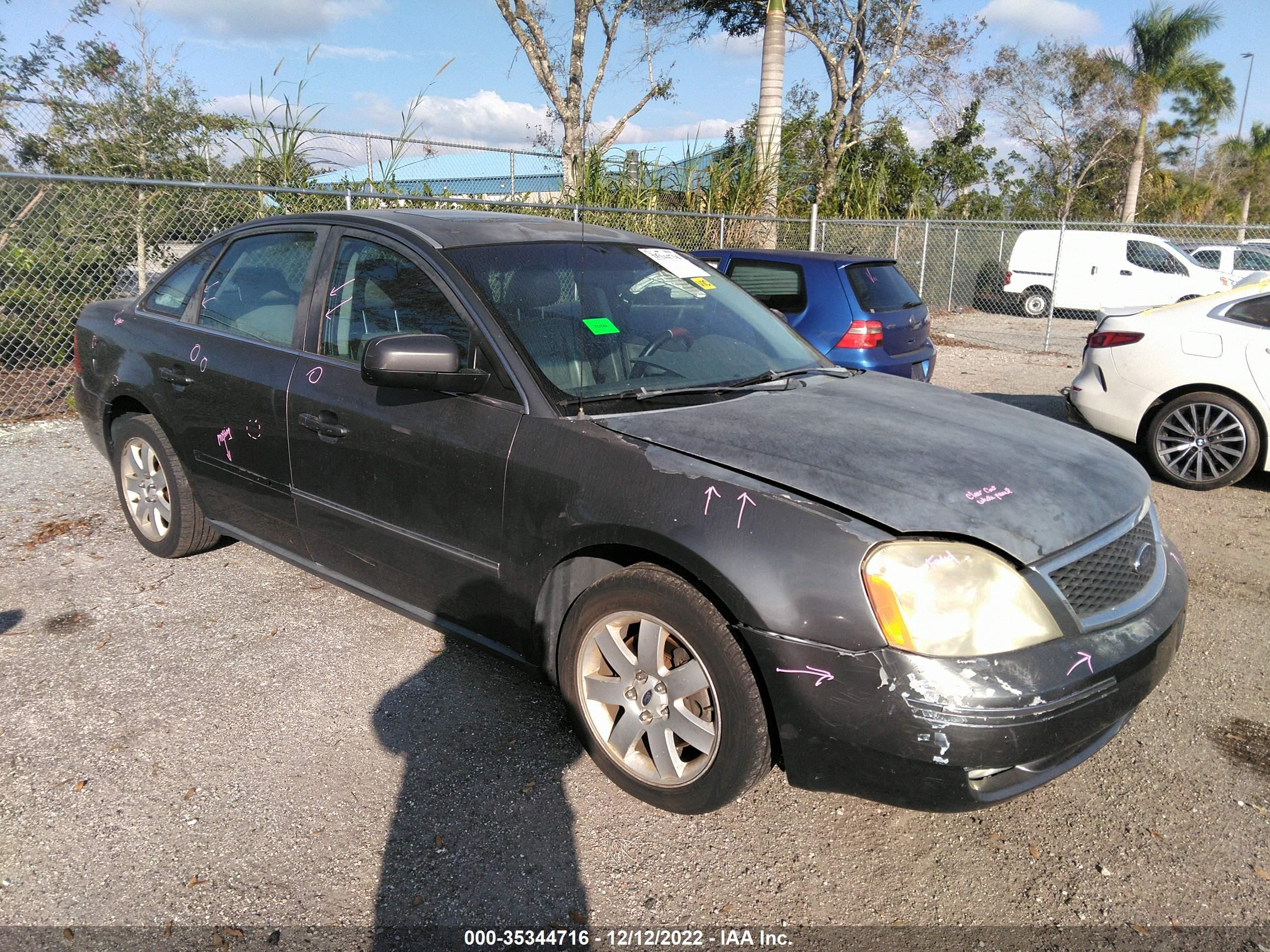 ford five hundred 2005 1fafp24105g111057