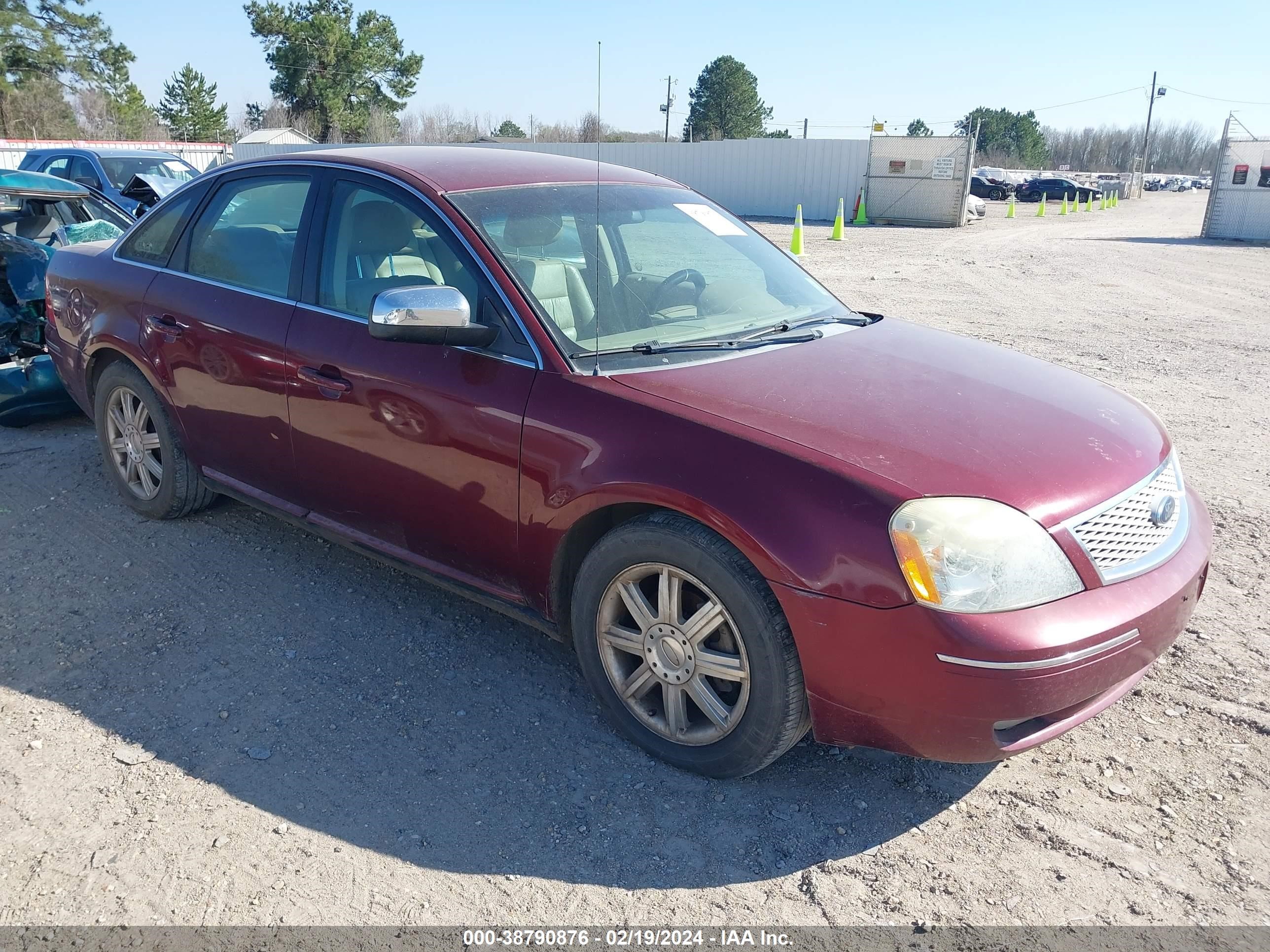 ford five hundred 2006 1fafp25176g176990