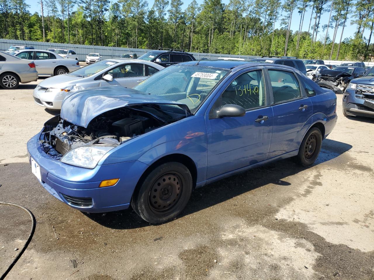 ford focus 2005 1fafp34n75w306698