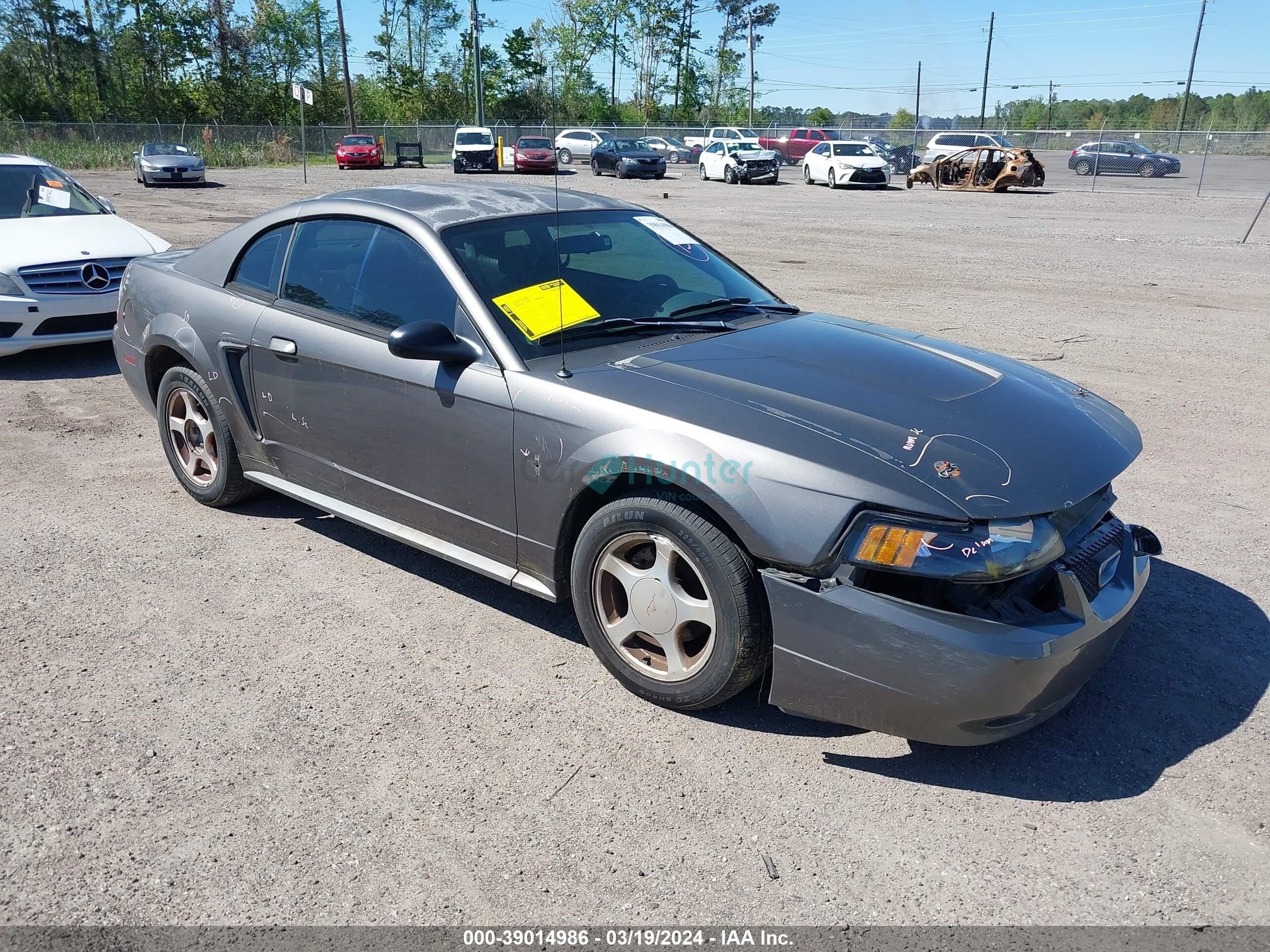 ford mustang 2003 1fafp40423f335039