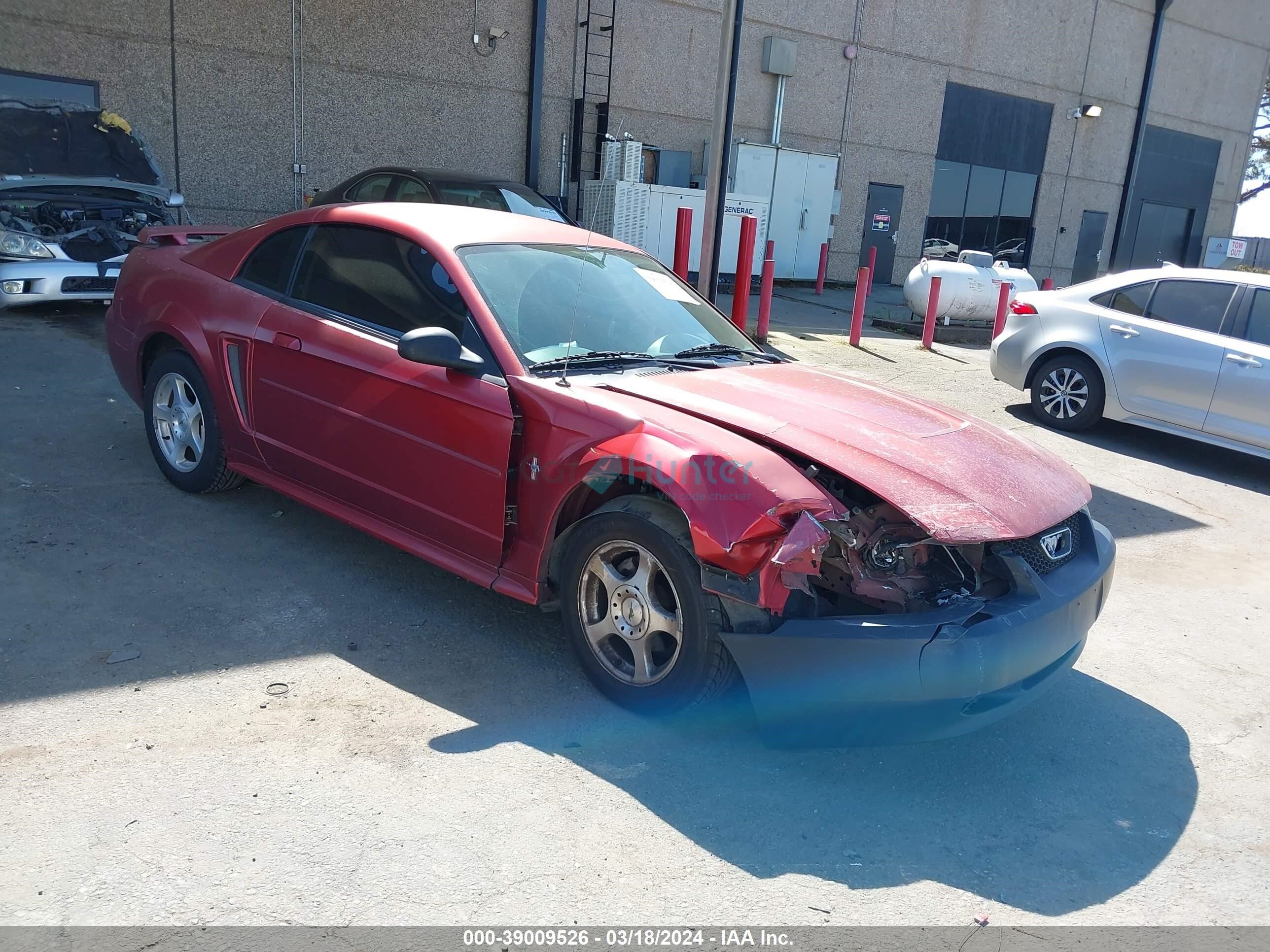 ford mustang 2003 1fafp40433f447381