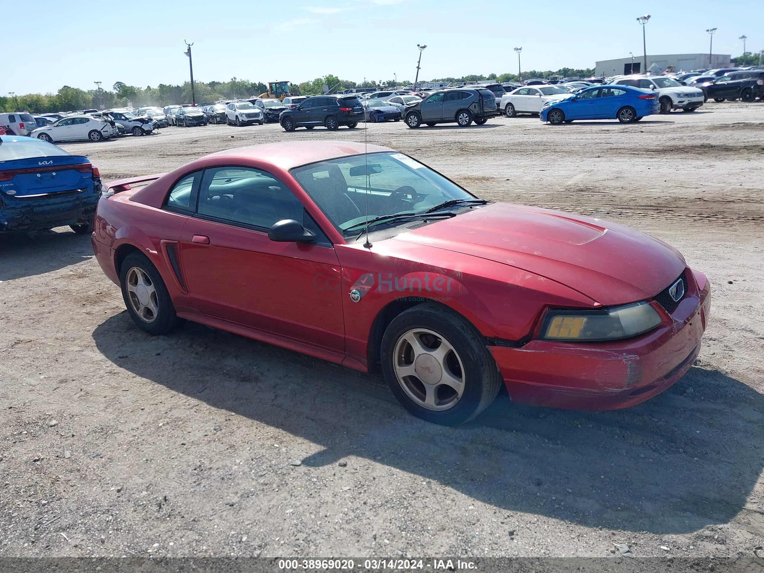ford mustang 2004 1fafp40664f183401