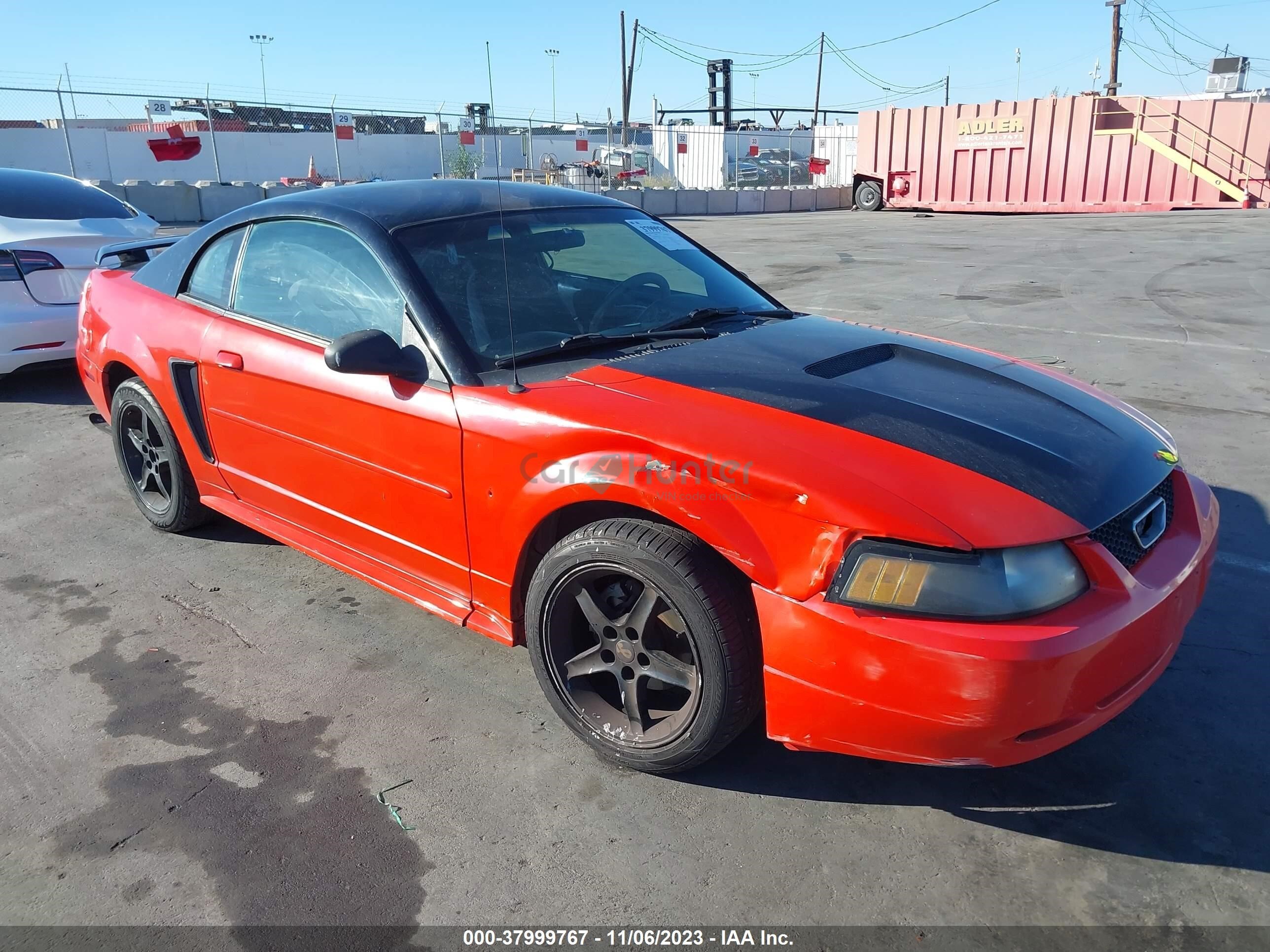 ford mustang 2004 1fafp40674f173539