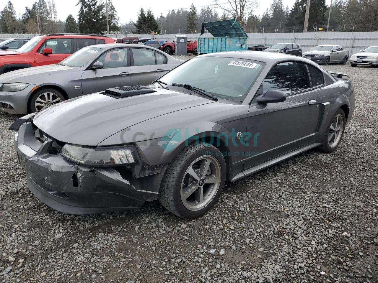 ford mustang 2004 1fafp42r44f142840