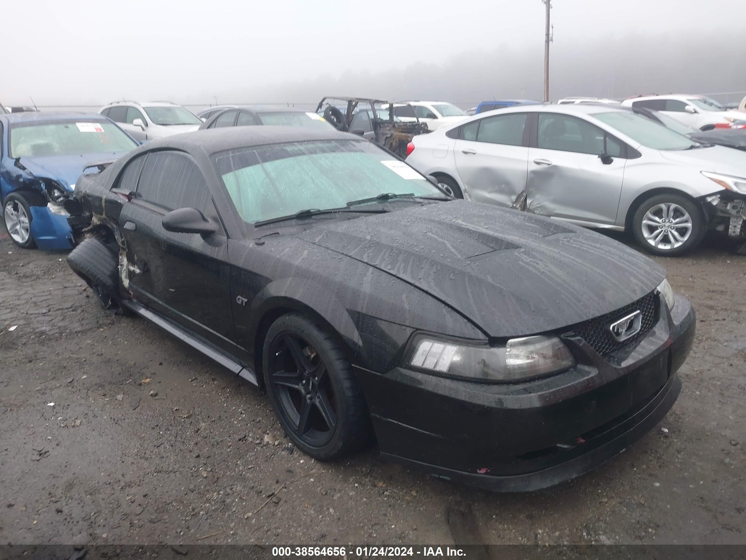 ford mustang 2002 1fafp42x52f129087