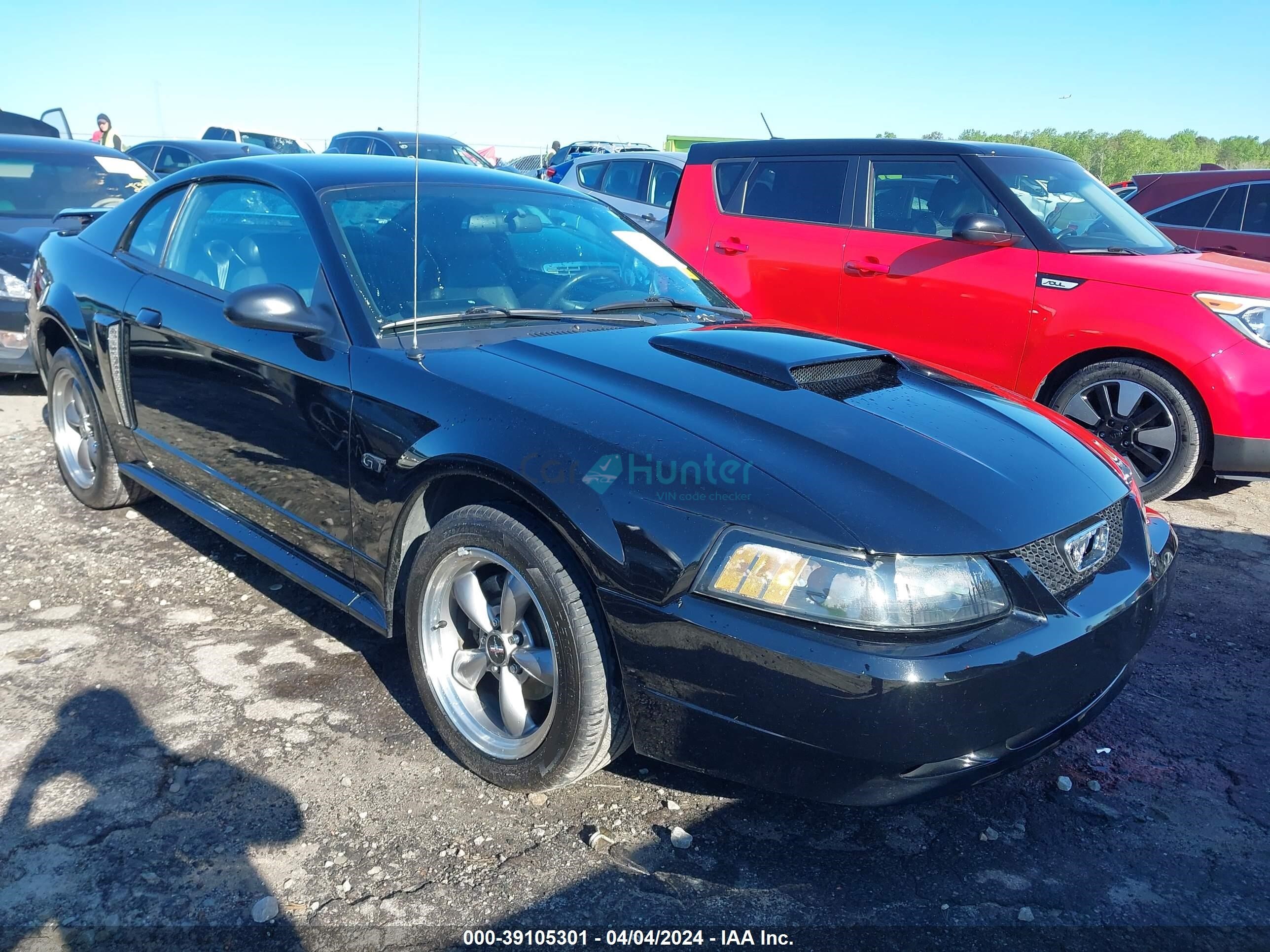 ford mustang 2003 1fafp42x93f366330