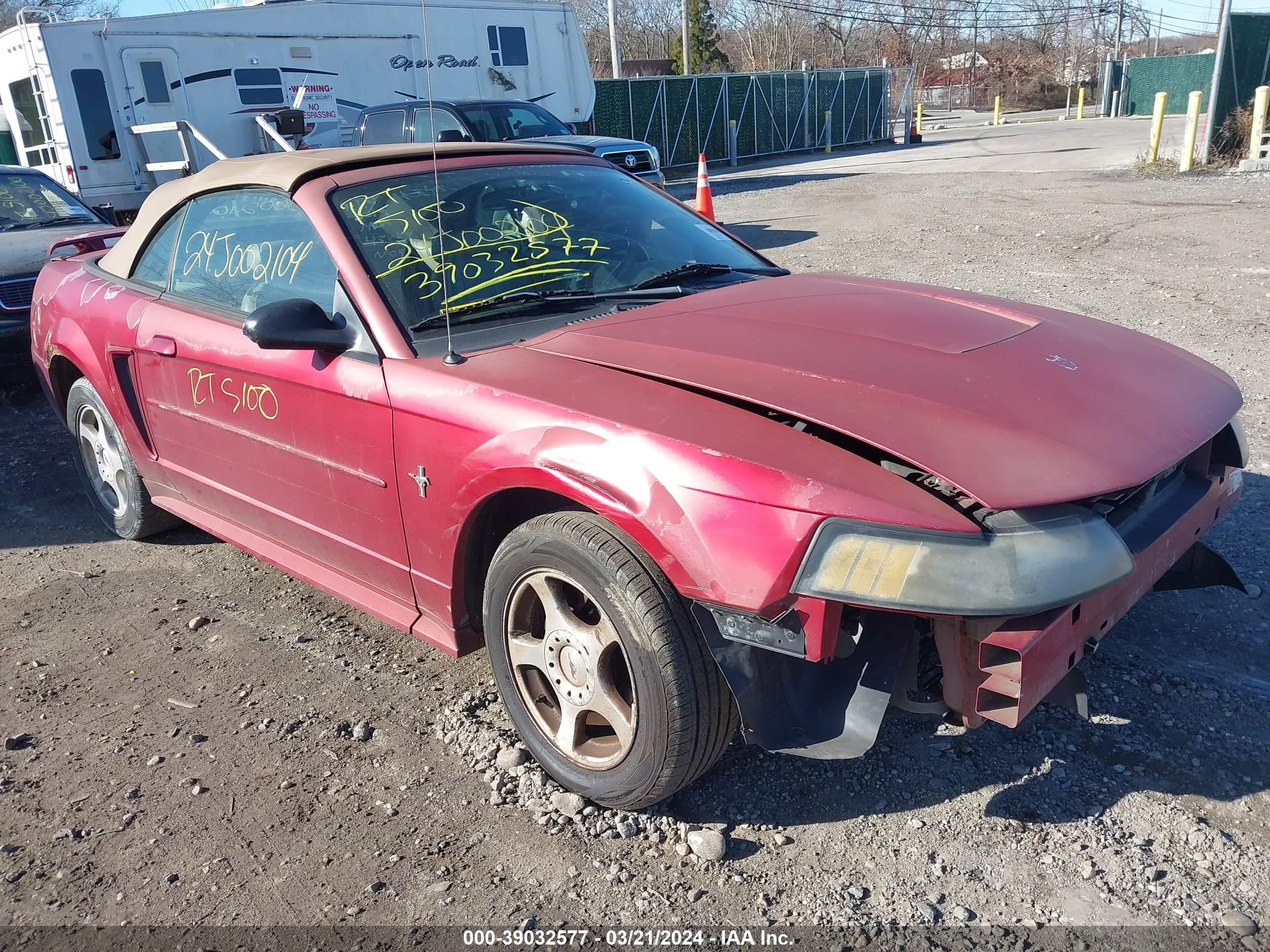 ford mustang 2003 1fafp44453f402453