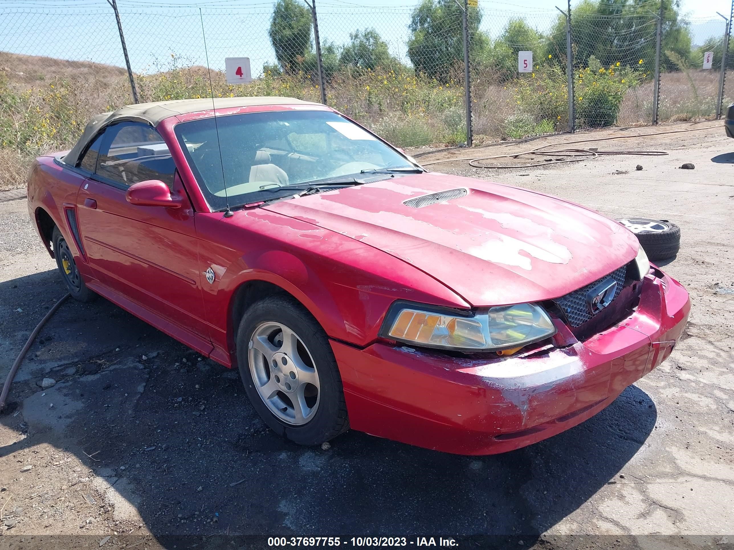 ford mustang 1999 1fafp4445xf129567