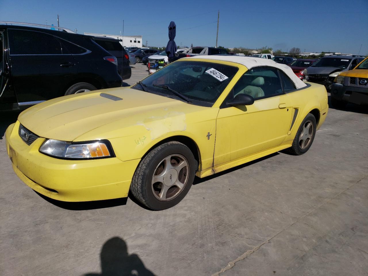 ford mustang 2001 1fafp44481f234692