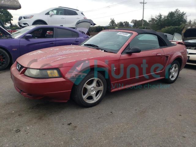 ford mustang 2003 1fafp44483f436791