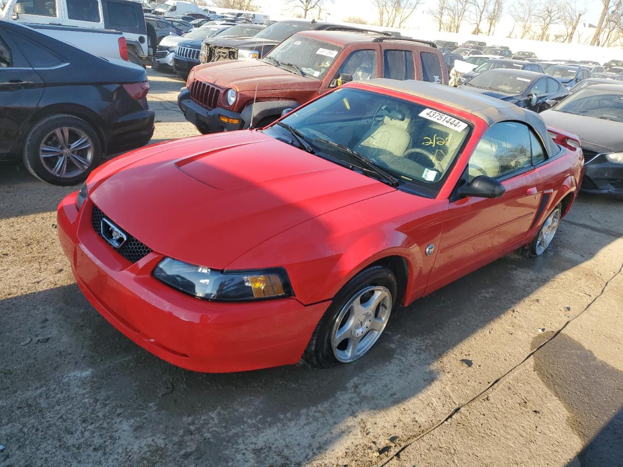 ford mustang 2004 1fafp44694f133456