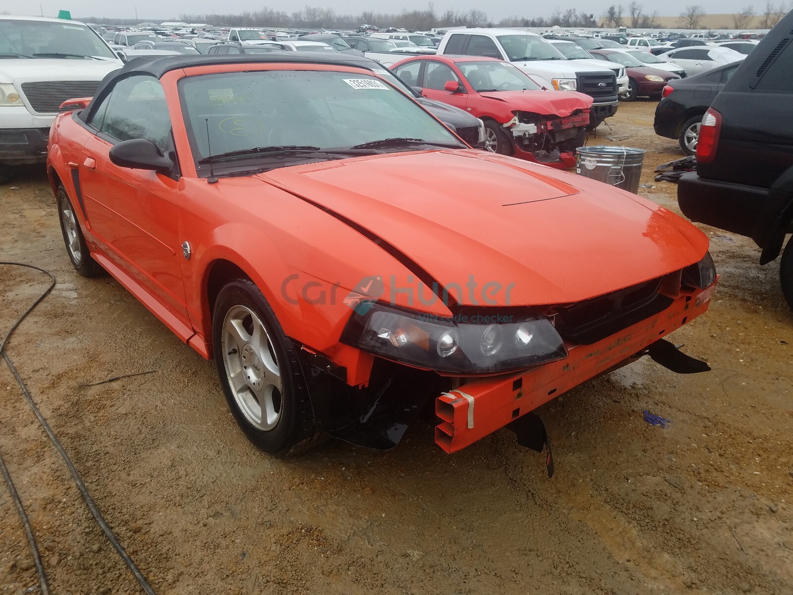 ford mustang 2004 1fafp446x4f133322