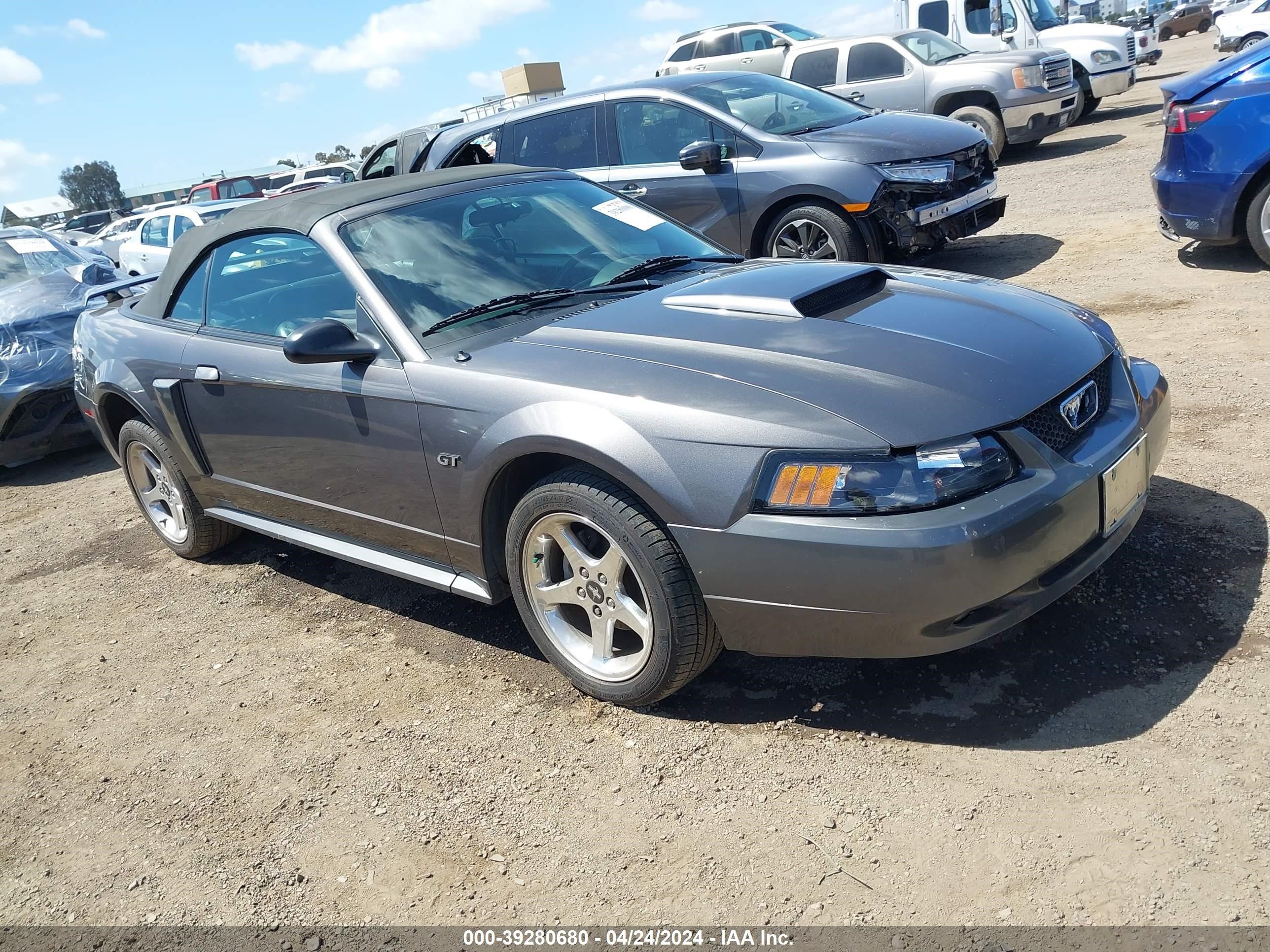 ford mustang 2003 1fafp45x43f393558
