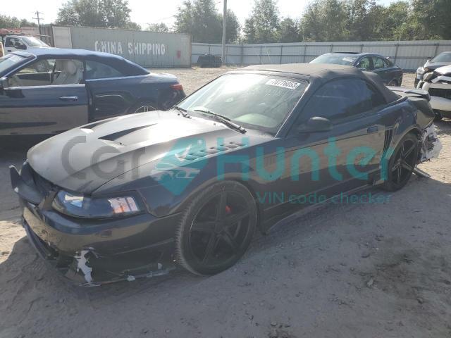 ford mustang gt 2002 1fafp45x62f142359