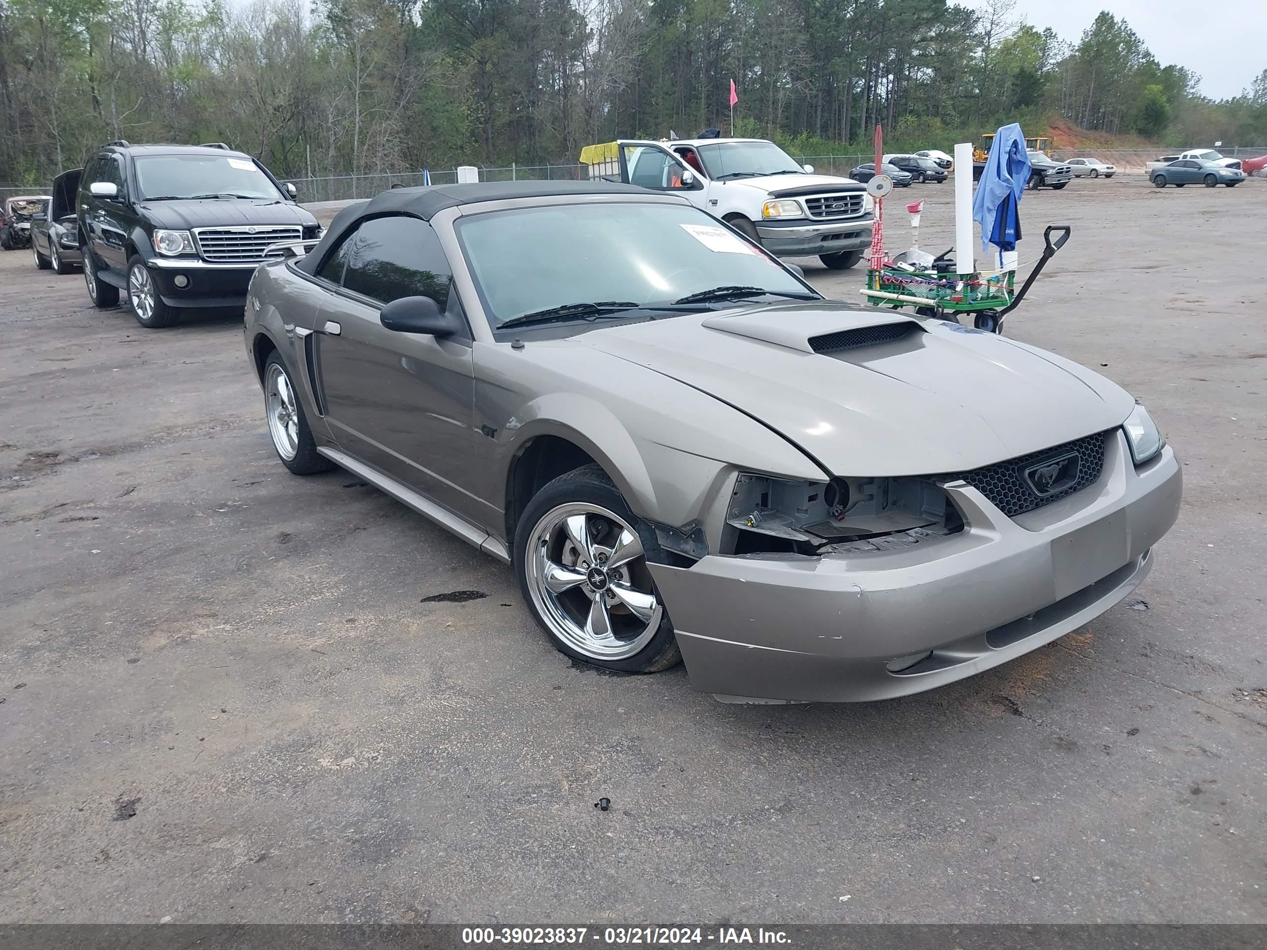 ford mustang 2002 1fafp45x72f209583