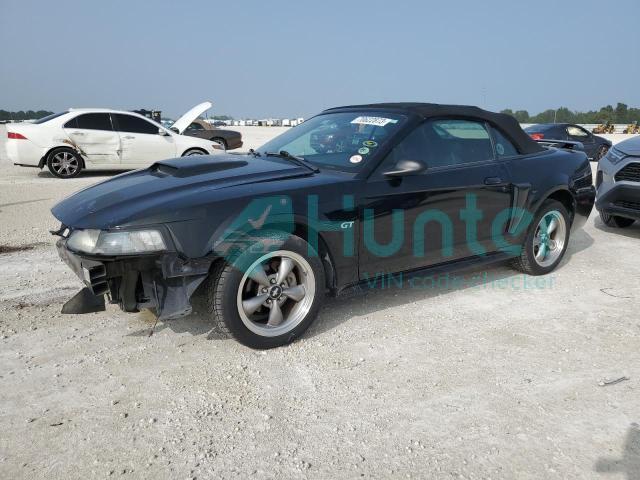 ford mustang gt 2001 1fafp45x91f135341