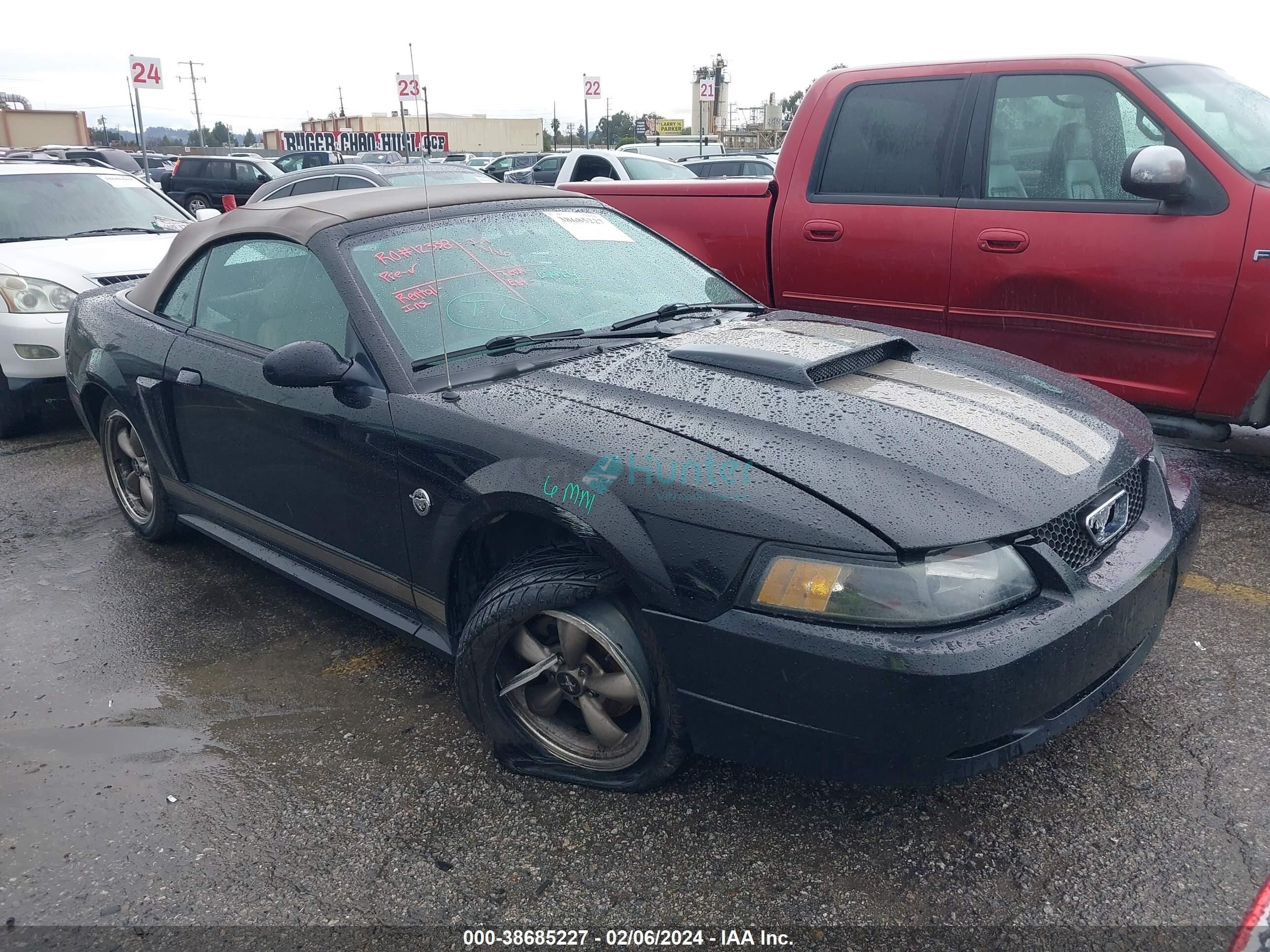 ford mustang 2004 1fafp45x94f127521