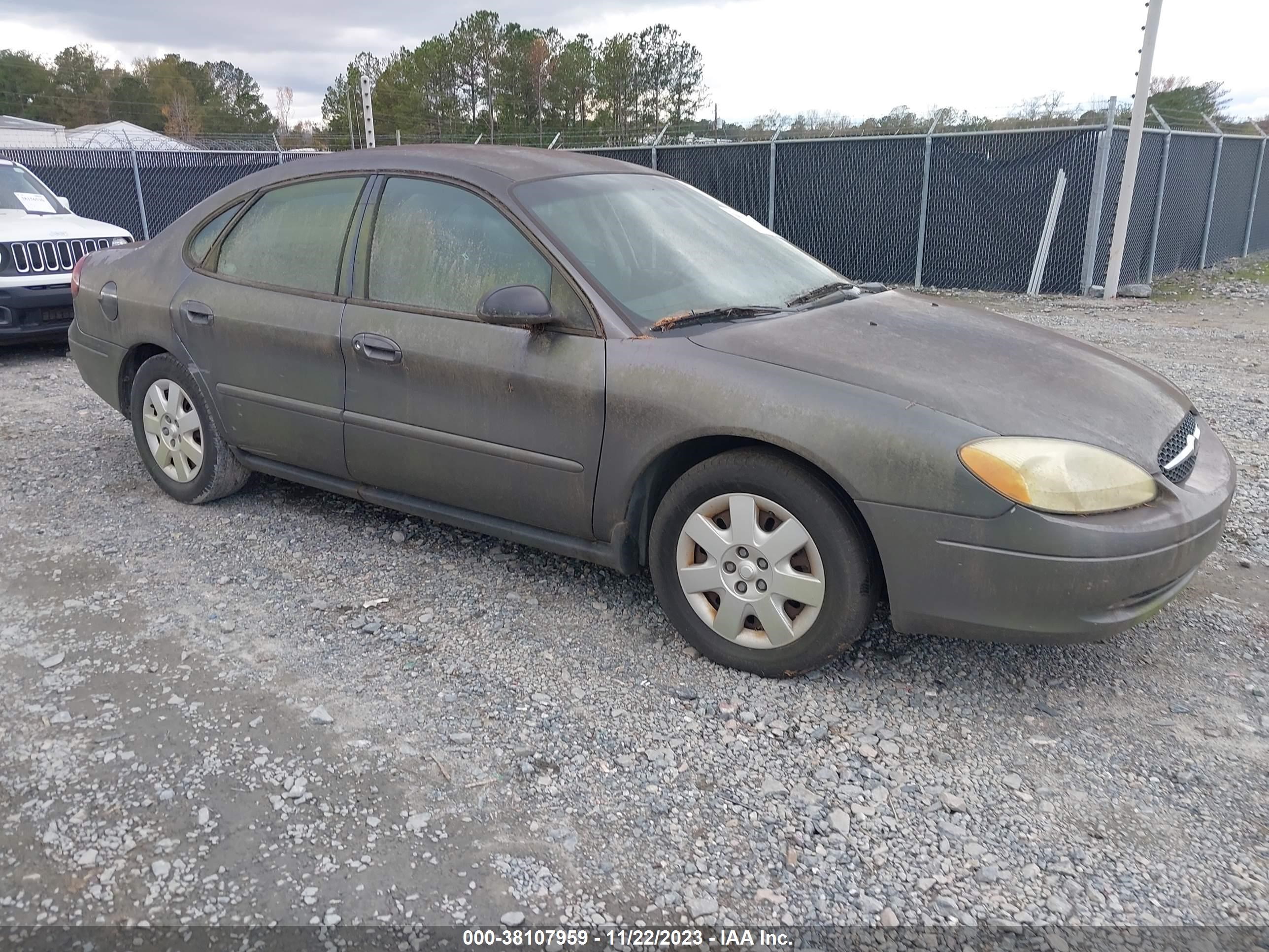 ford taurus 2003 1fafp52233a151145