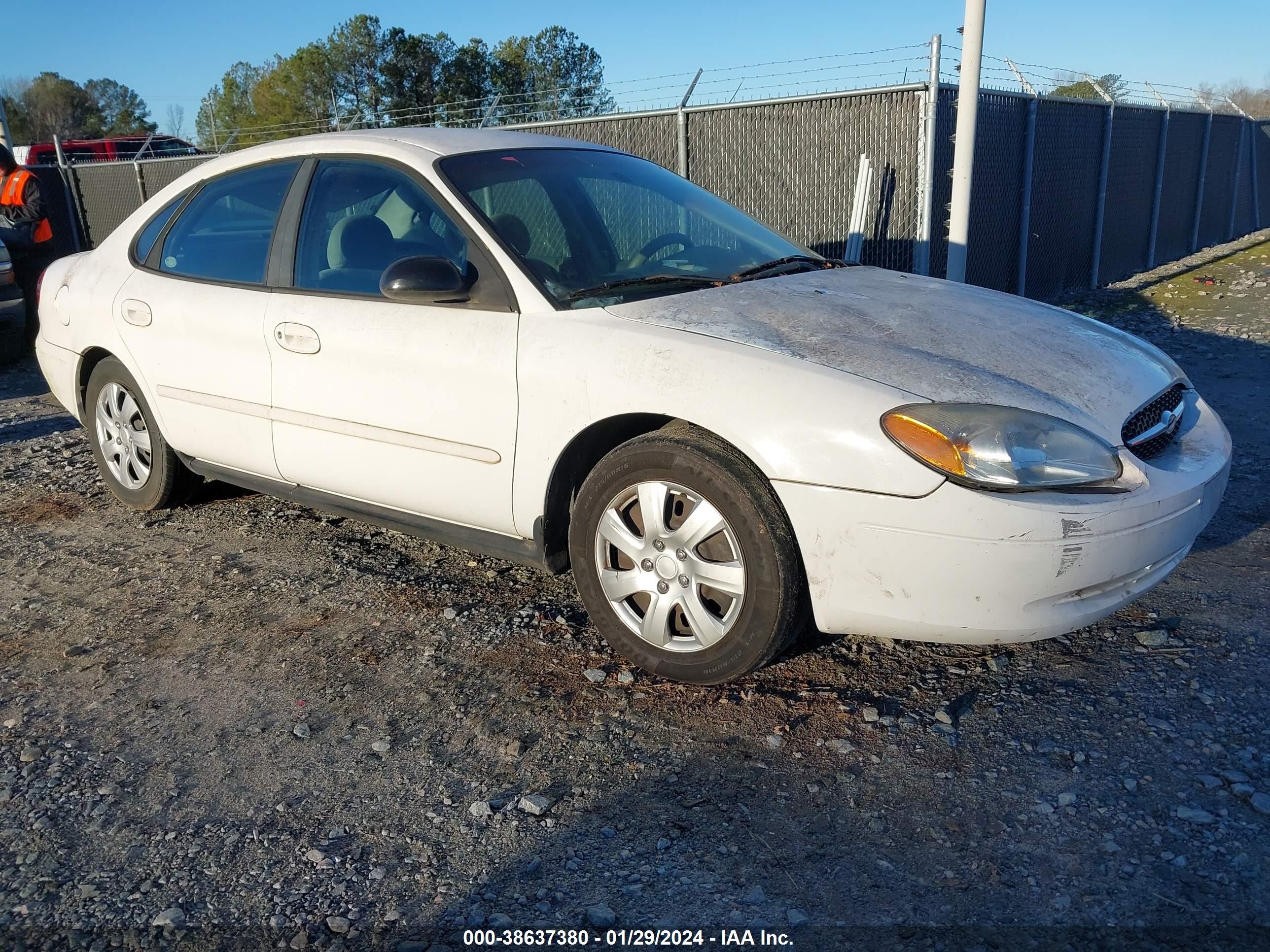 ford taurus 2002 1fafp52u42a261234