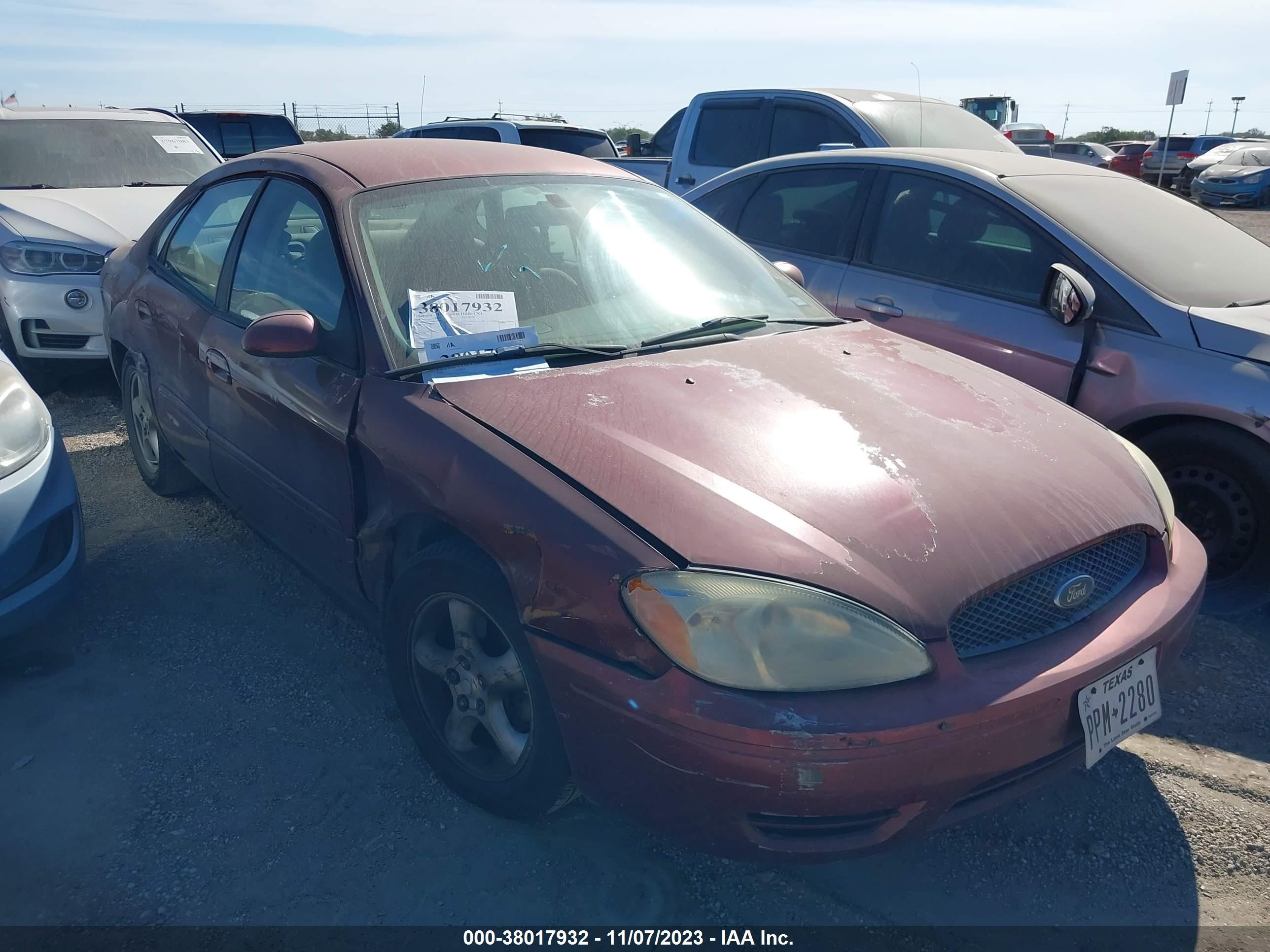 ford taurus 2004 1fafp53u34a149932