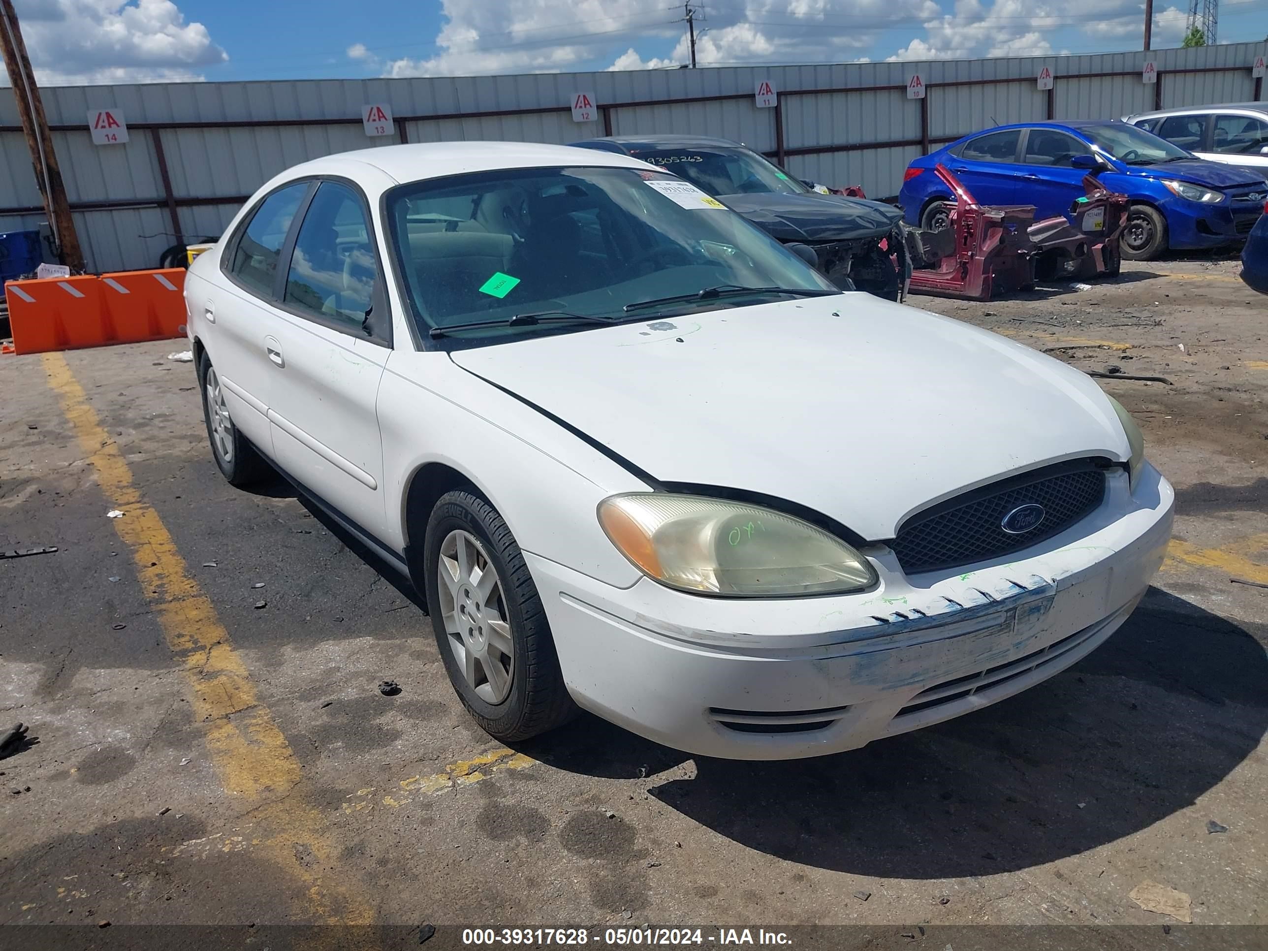 ford taurus 2007 1fafp53ux7a158910