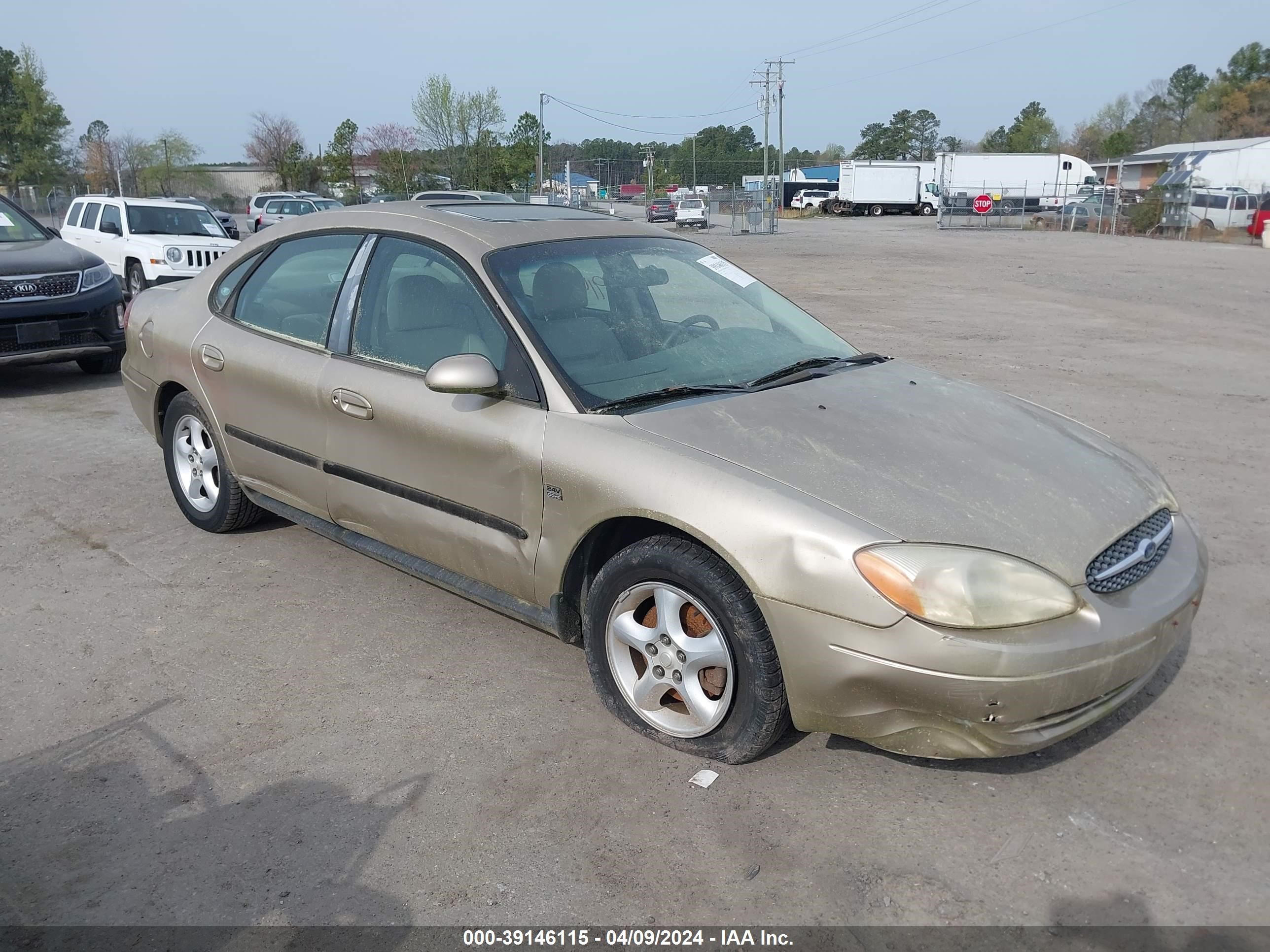 ford taurus 2001 1fafp55s81g122536