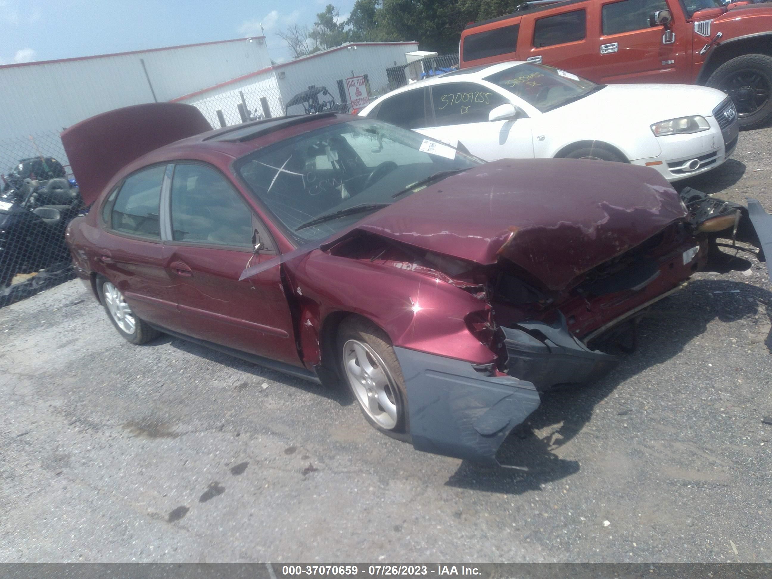 ford taurus 2005 1fafp56235a307276