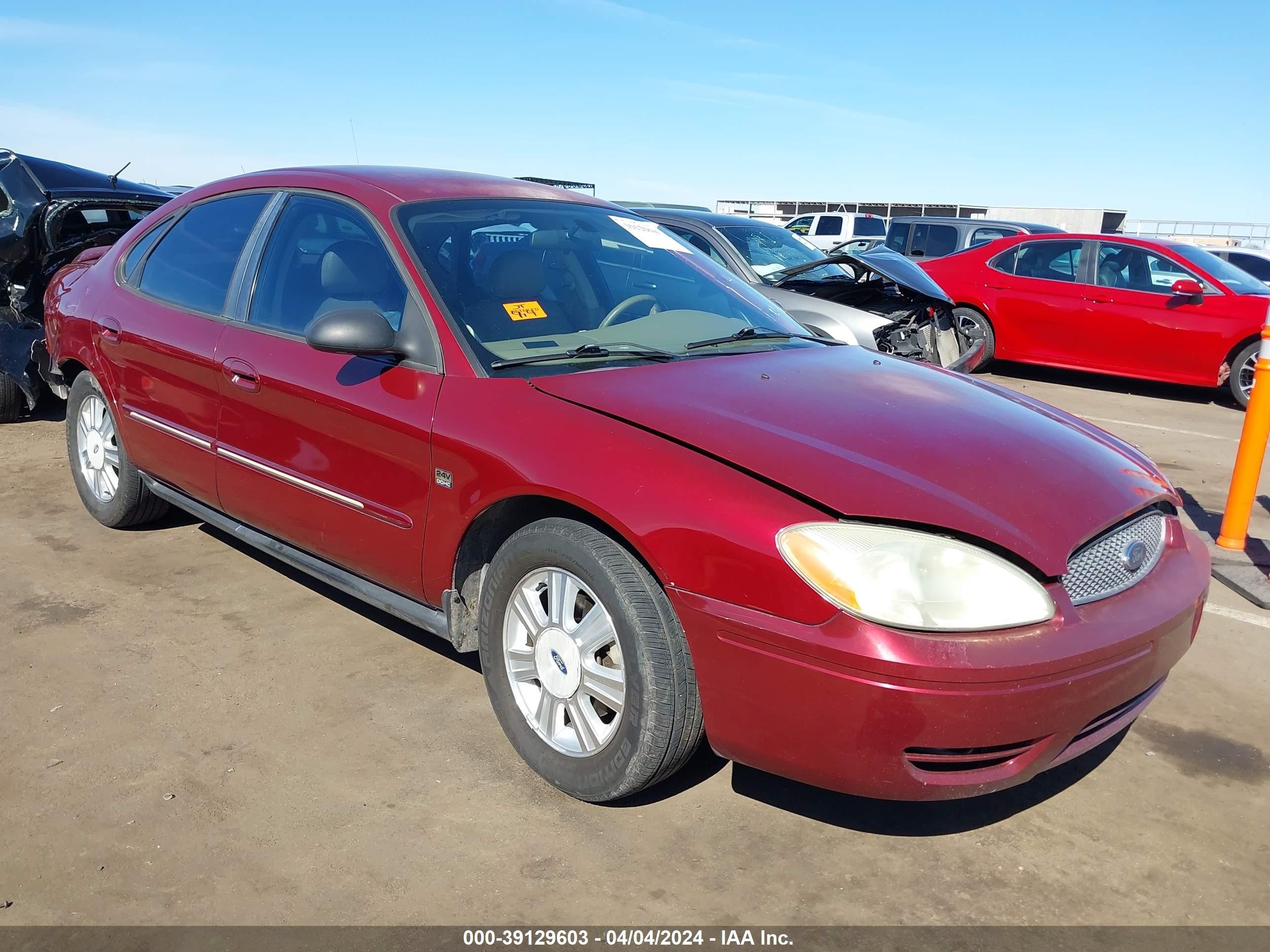 ford taurus 2004 1fafp56s24g104620