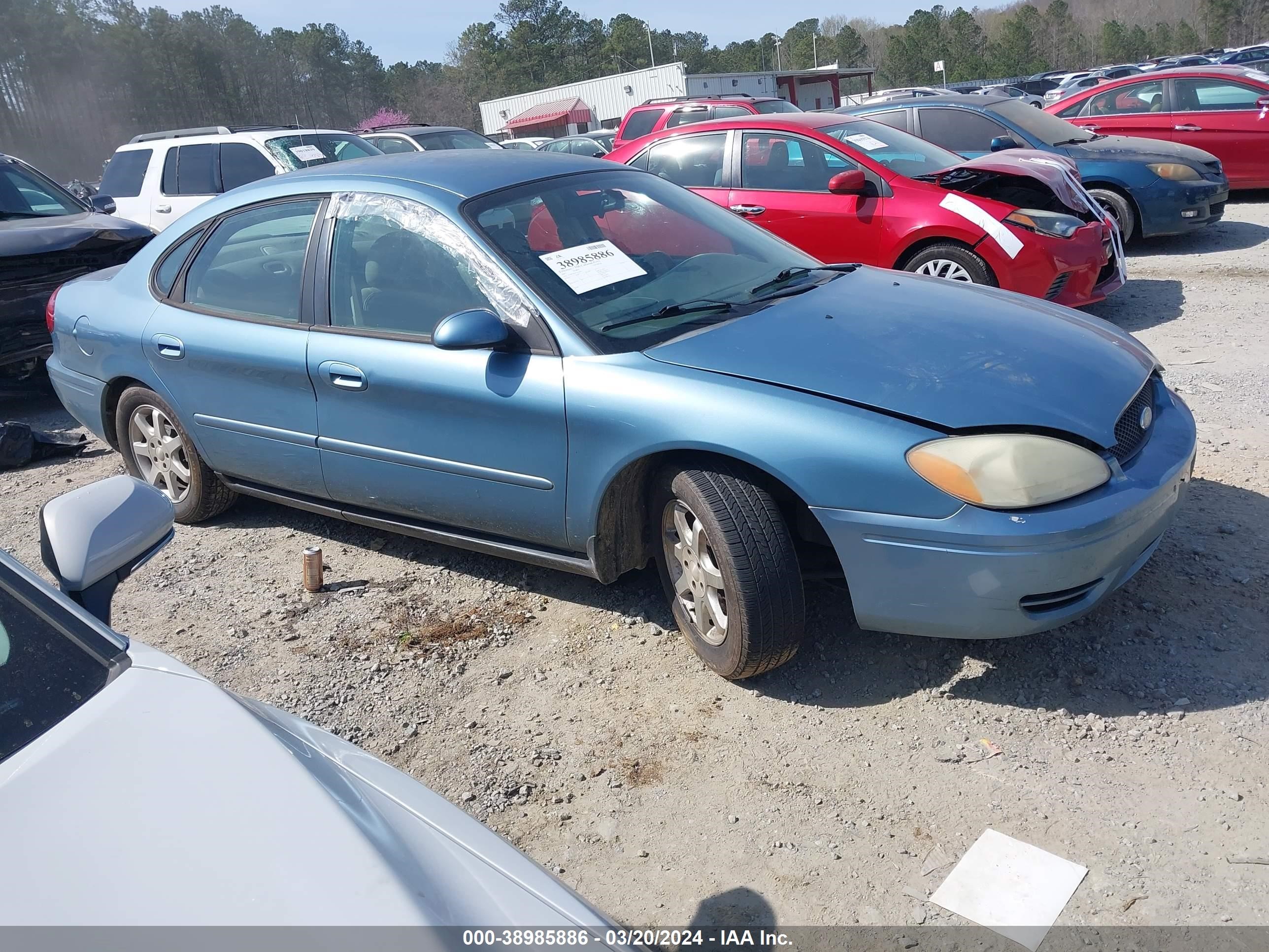 ford taurus 2007 1fafp56u07a163013