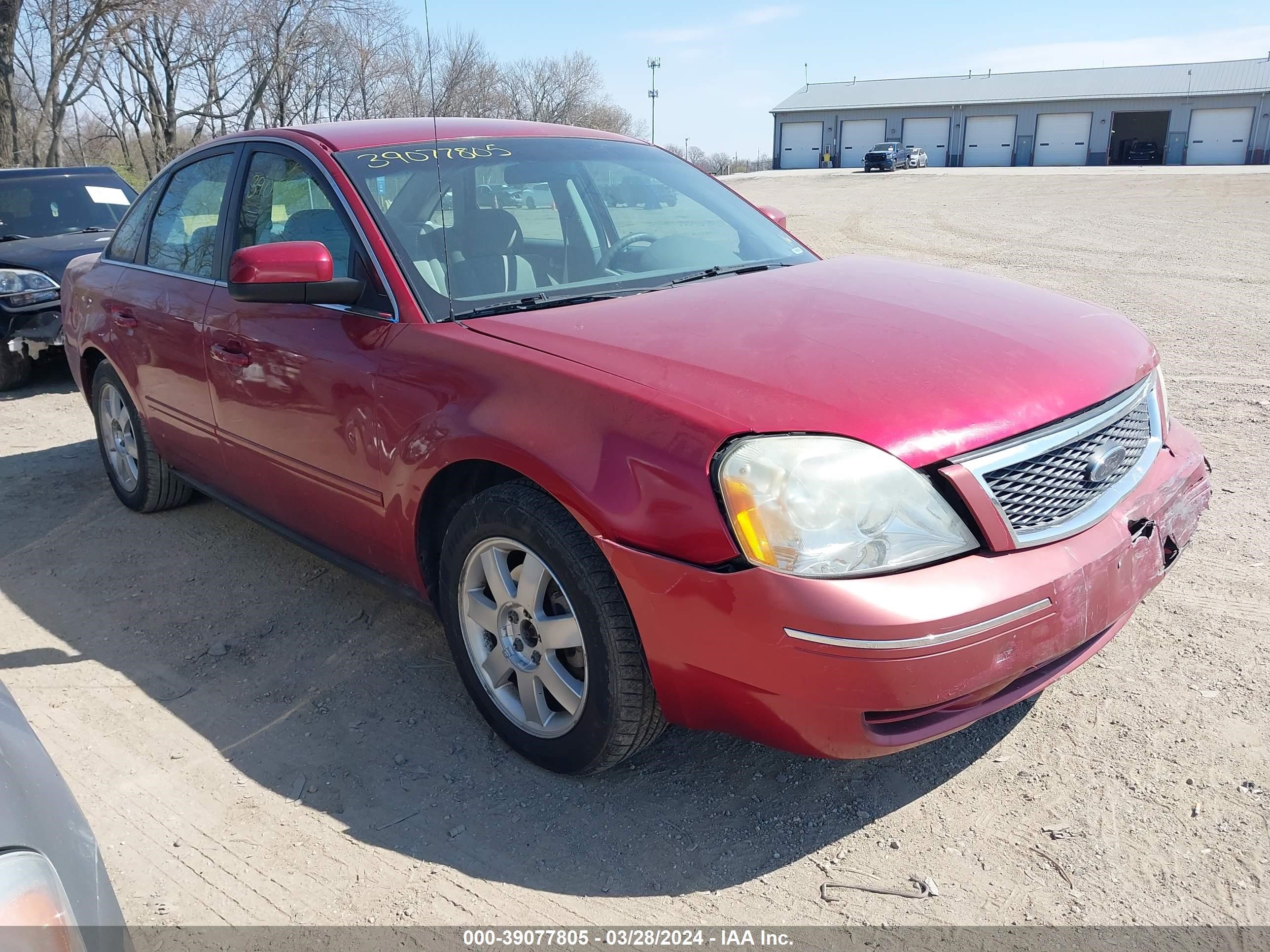 ford five hundred 2005 1fahp23155g106236