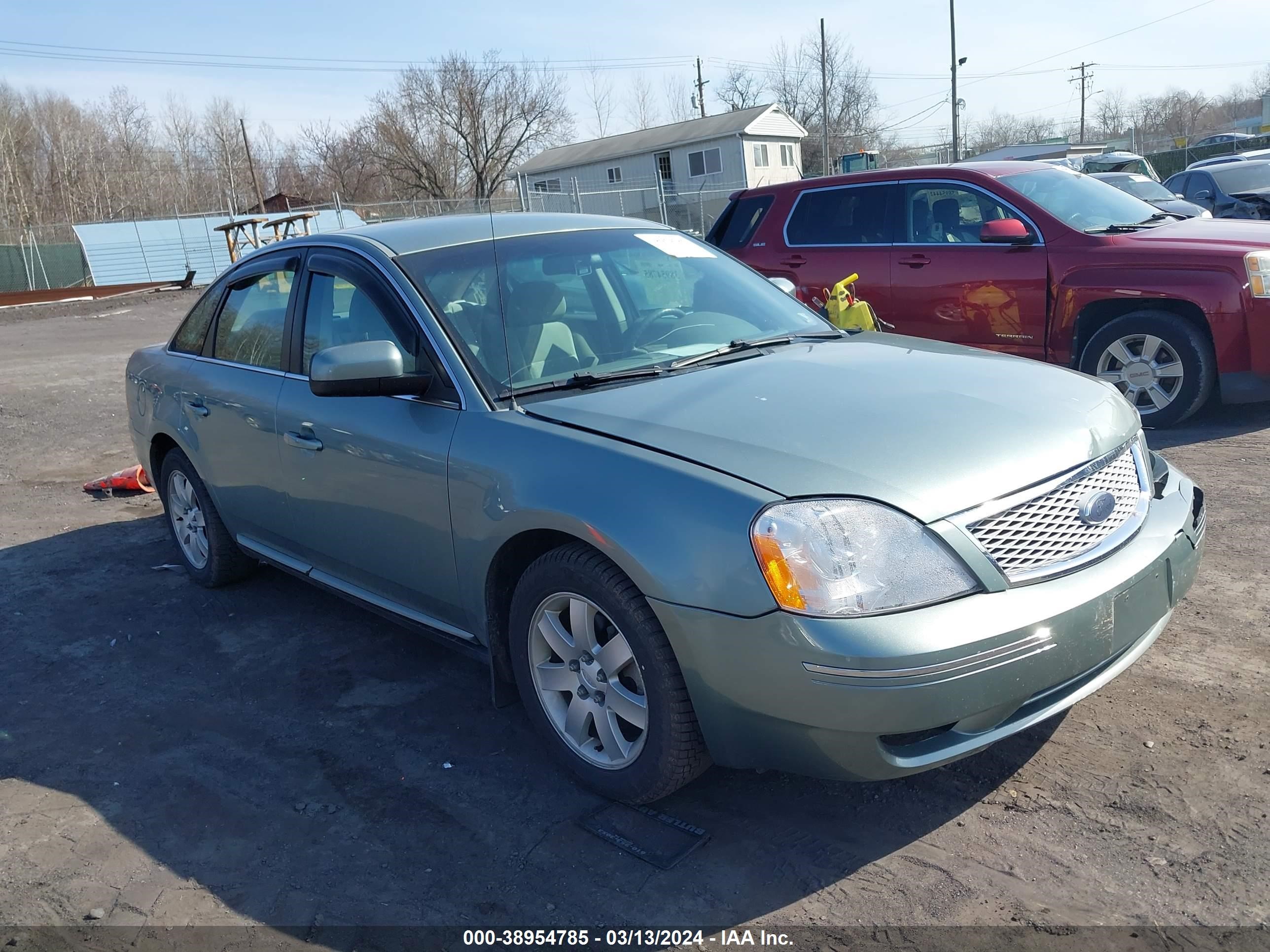 ford five hundred 2007 1fahp24107g110079