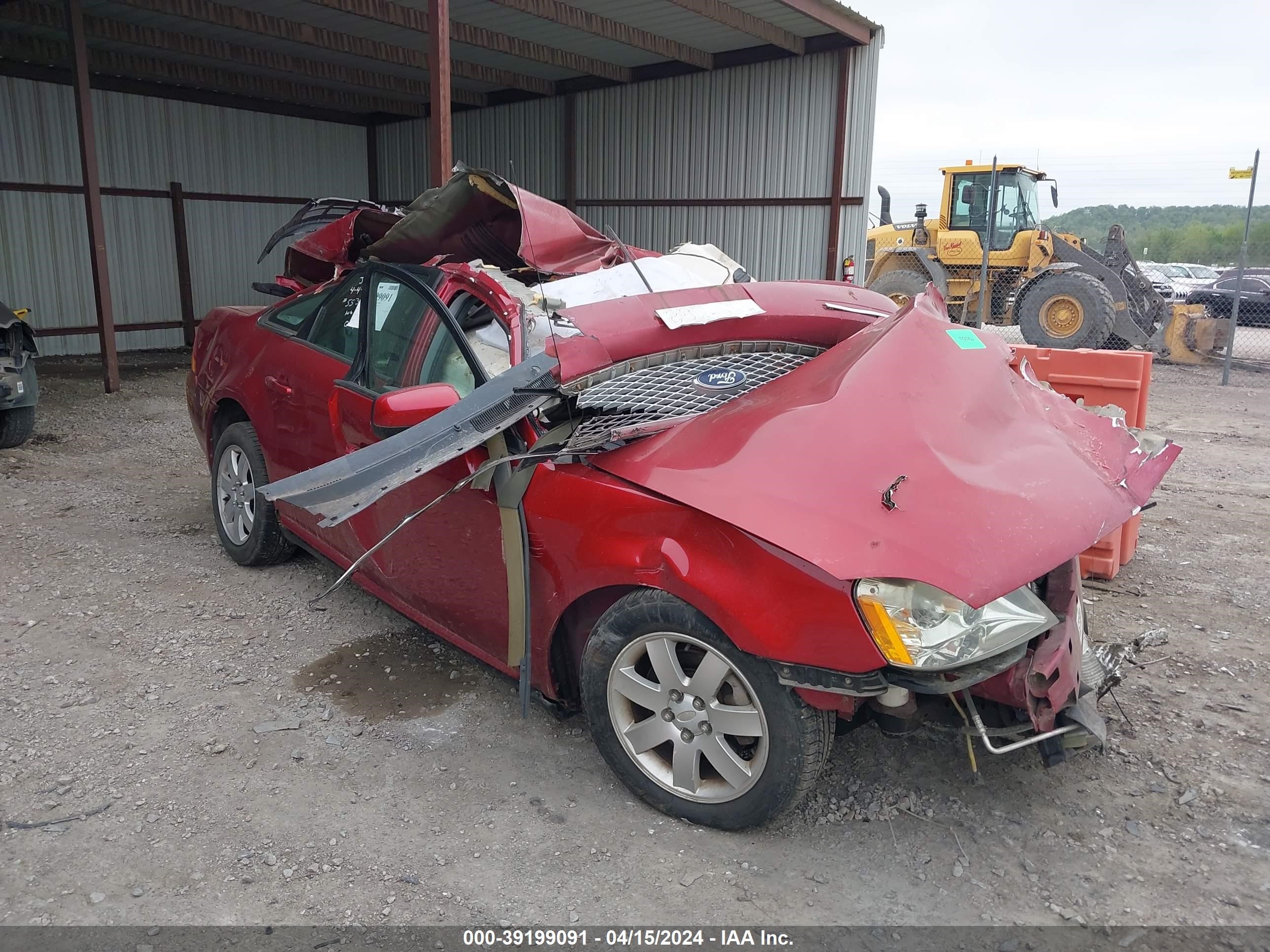 ford five hundred 2007 1fahp24127g126509