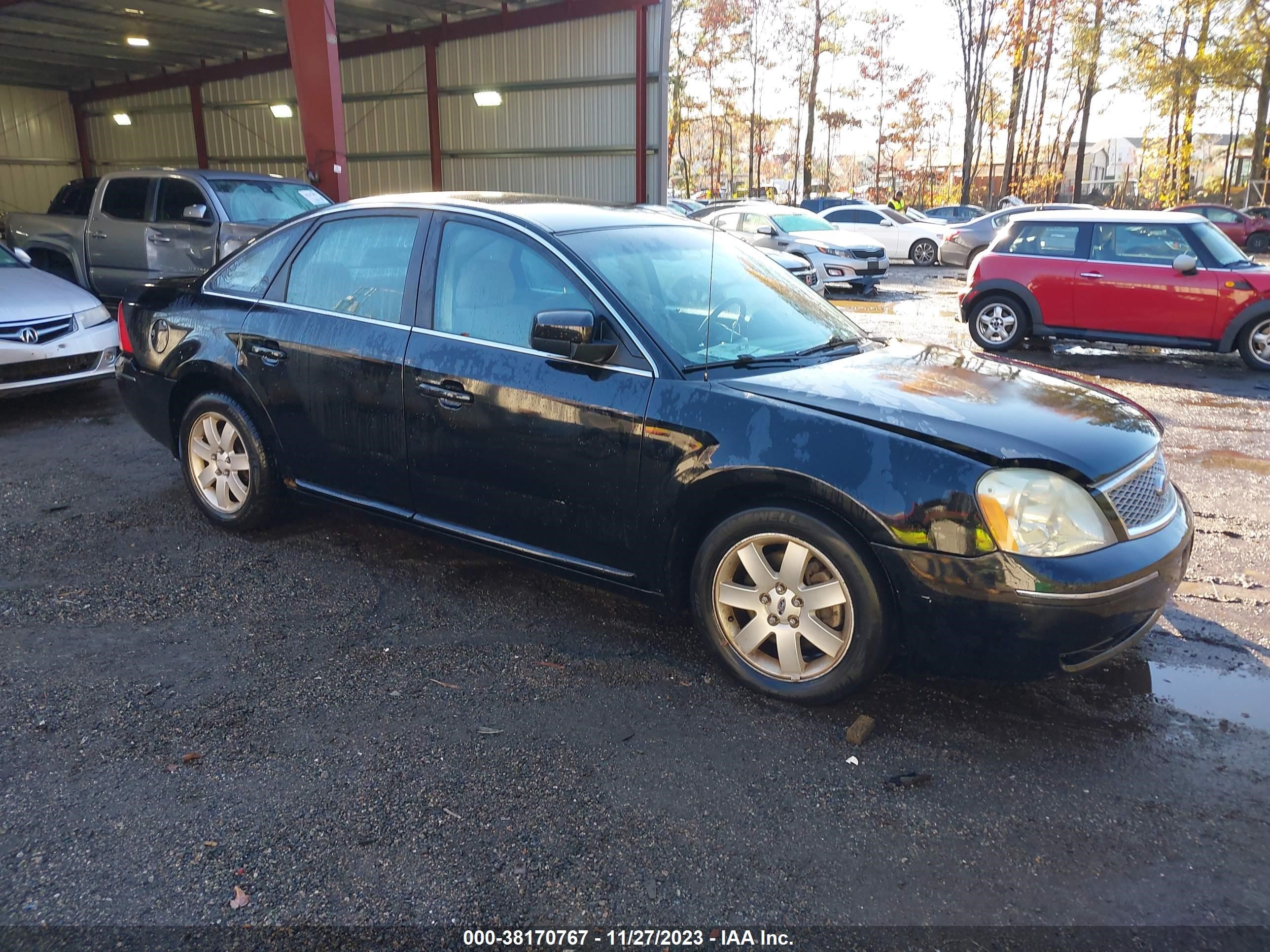 ford five hundred 2007 1fahp24147g145899