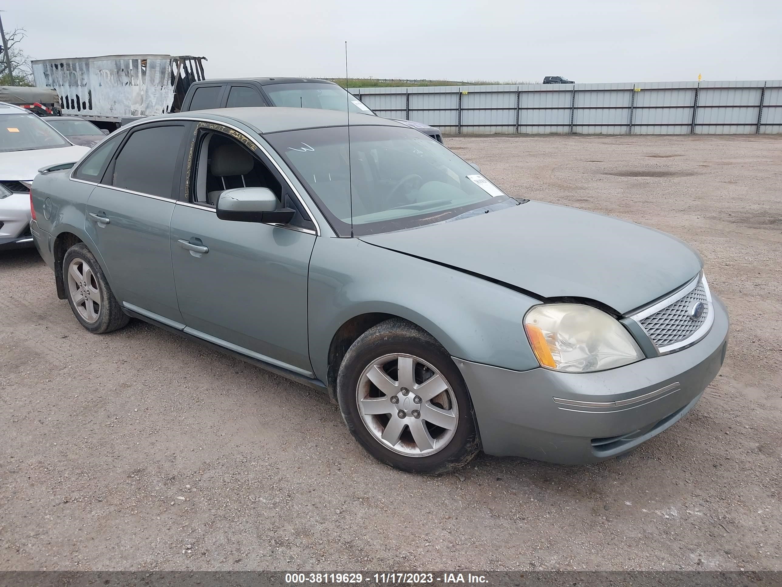 ford five hundred 2007 1fahp241x7g137158