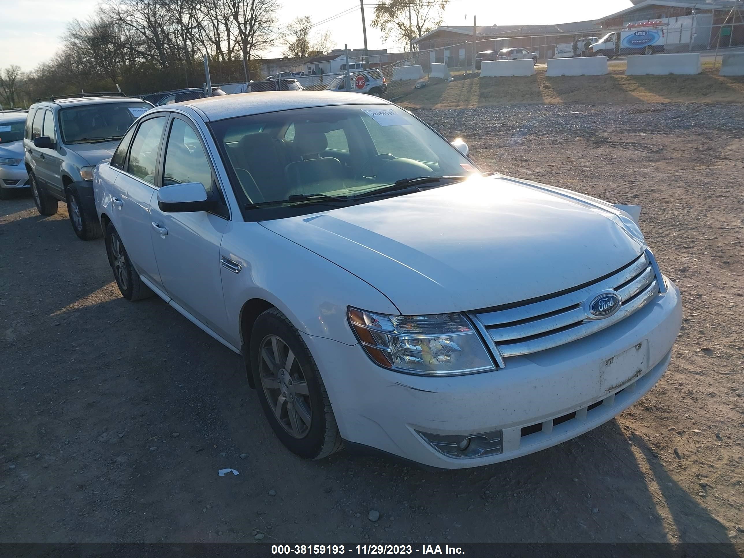 ford taurus 2008 1fahp24w28g168787