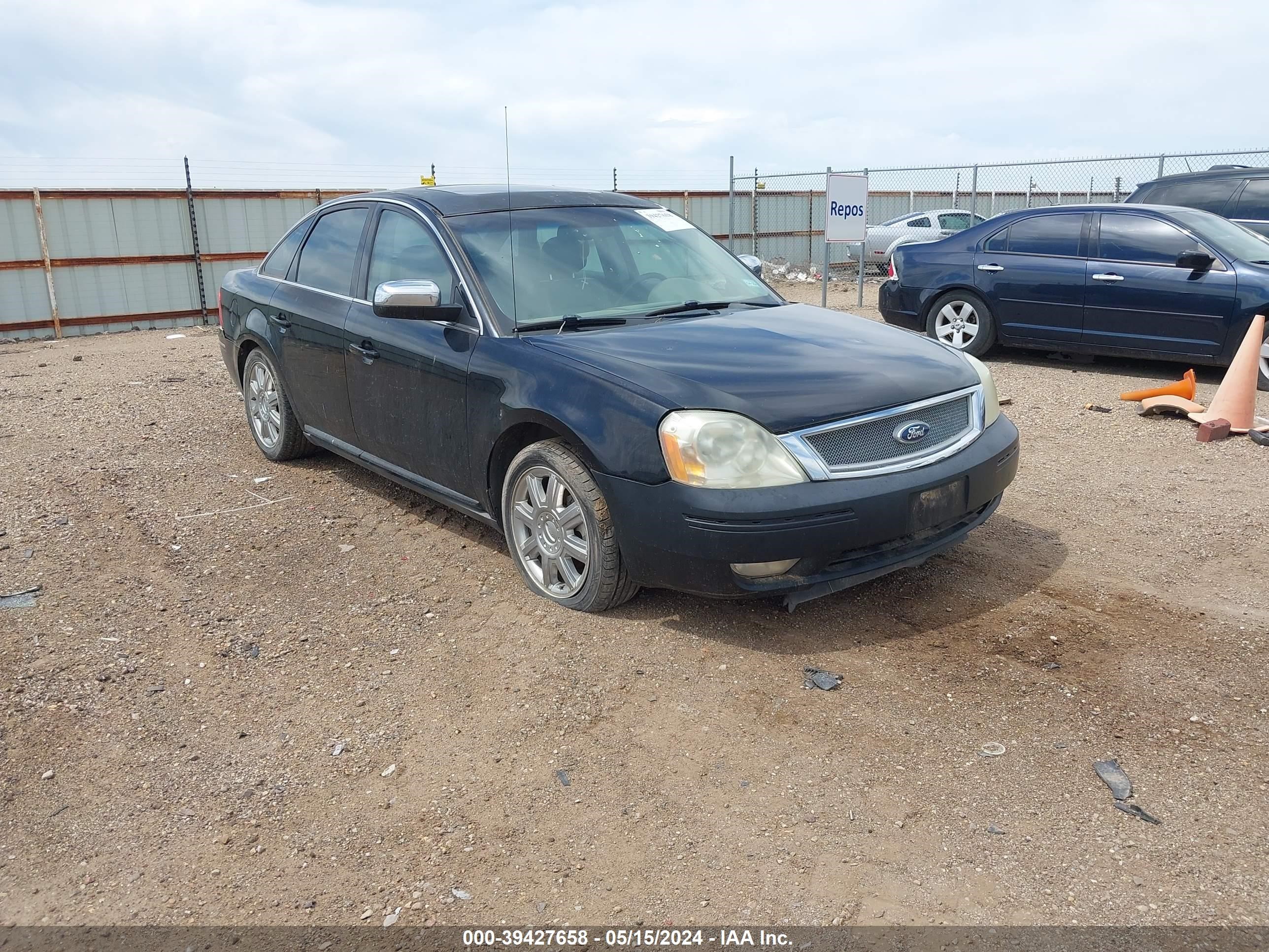 ford five hundred 2007 1fahp25107g119511